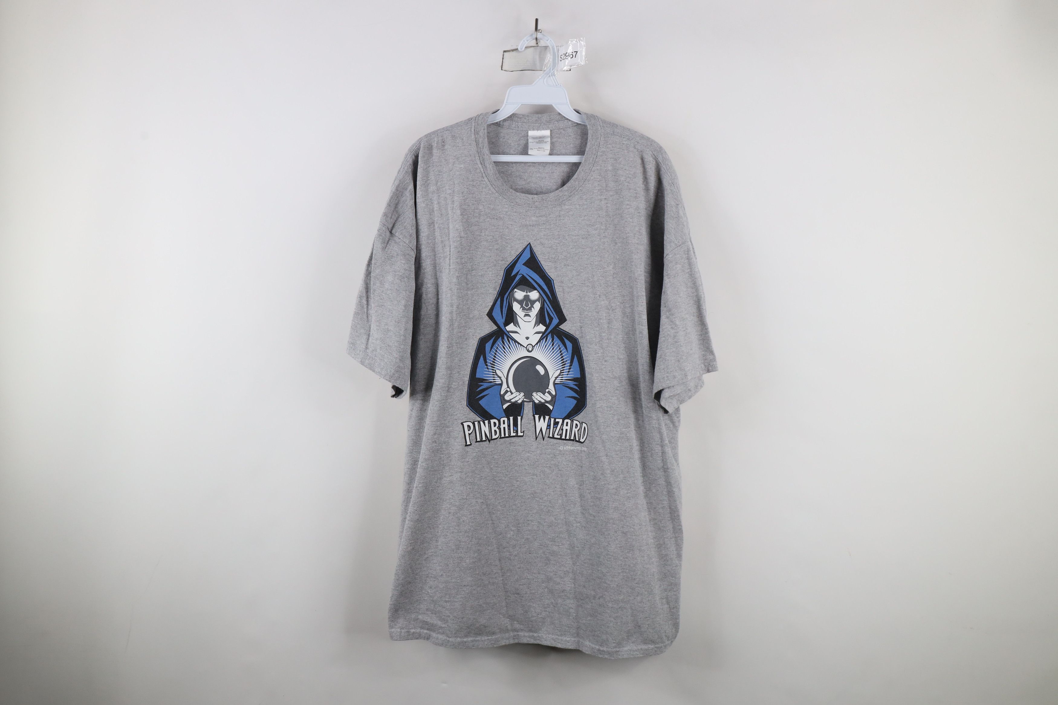 Vintage Vintage Y2K Pinball Wizard VP Forums T-Shirt Heather Gray Size US XXL / EU 58 / 5 - 1 Thumbnail