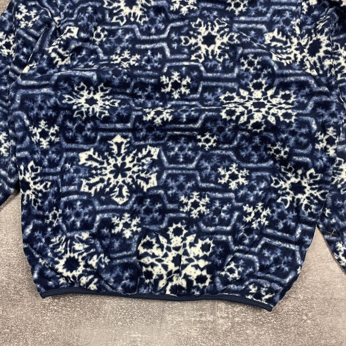 L.L. Bean Vintage Snowflake LL Bean Made in USA Fleece Jacket ❄️🌨️🏔️ Size US M / EU 48-50 / 2 - 8 Thumbnail
