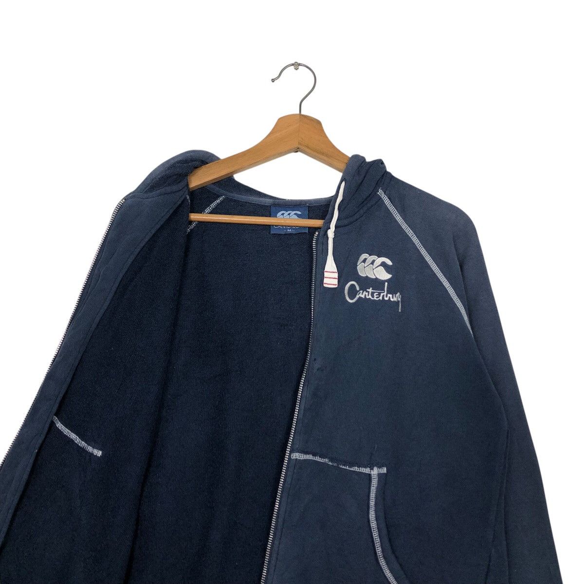 Canterbury of New Zealand × Japanese Brand × Vintage 📌Vintage Zipper Jacket Canterbury Distressed Design Size US M / EU 48-50 / 2 - 14 Thumbnail