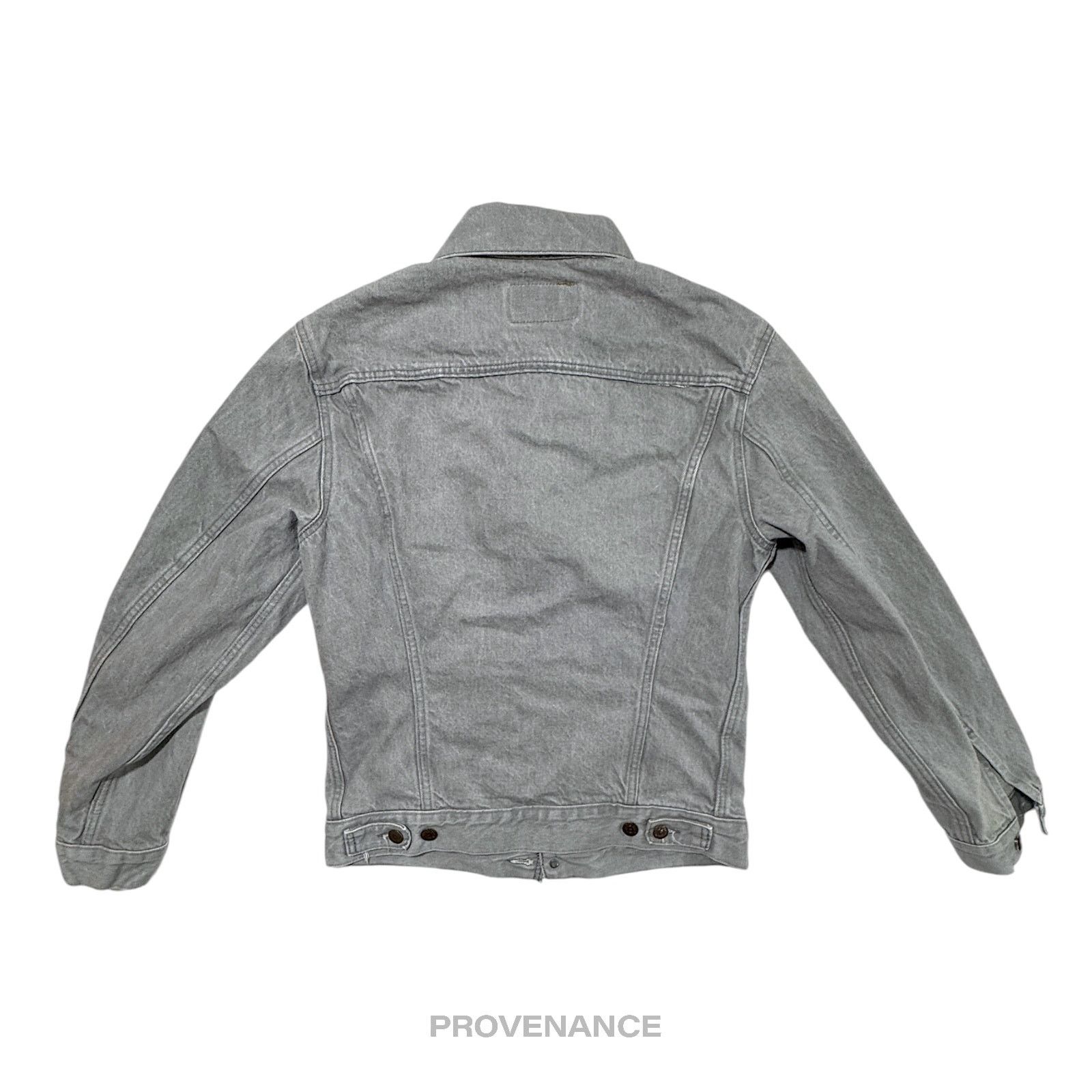 Levi's 🔴 LEVIS Denim Jacket - Grey 36 Size US S / EU 44-46 / 1 - 3 Thumbnail