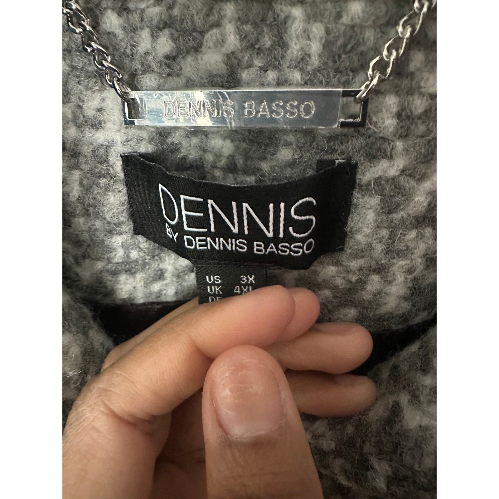 Other Women's Gray Dennis Jacket Size 3XL / US 20-22 - 3 Thumbnail