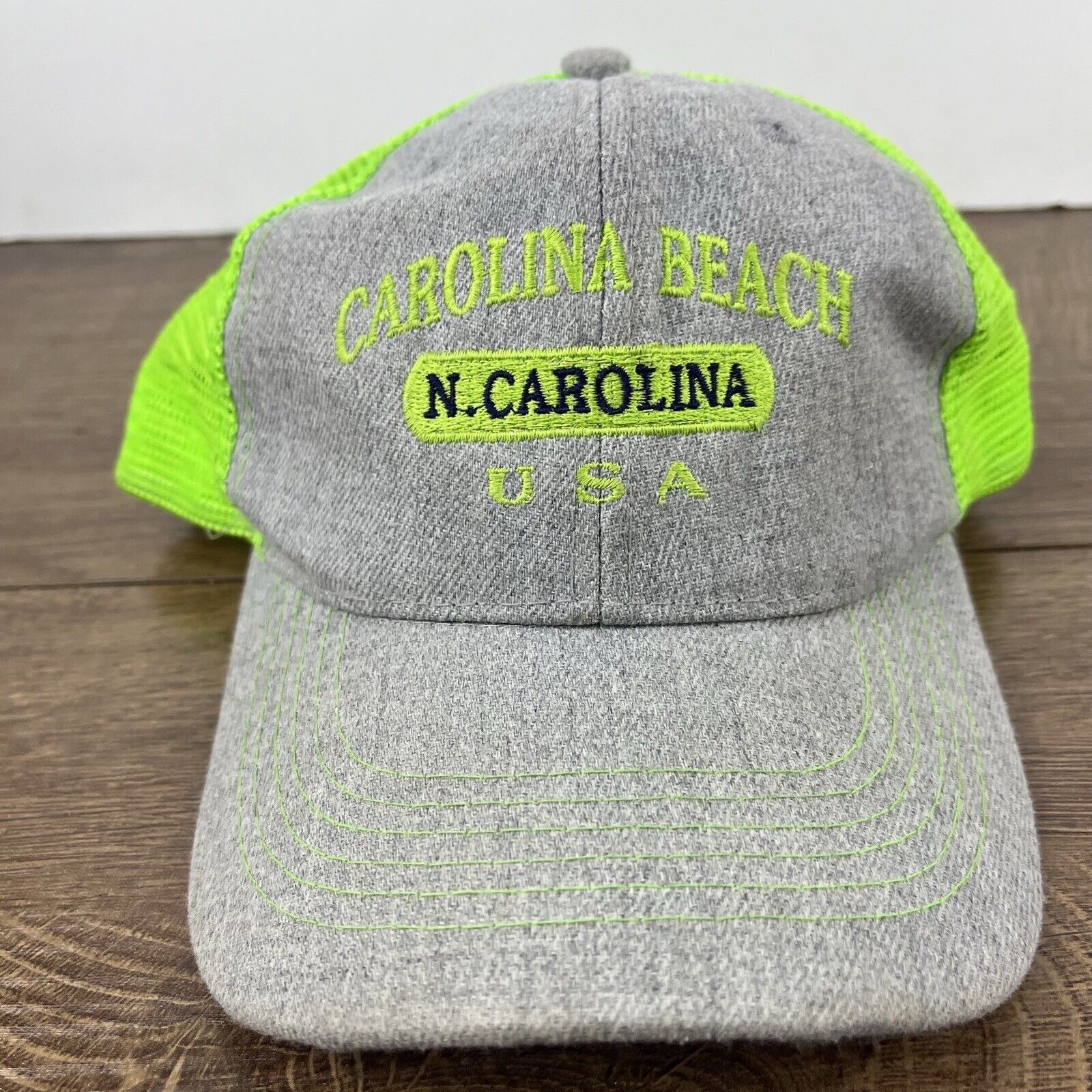 Other Carolina Beach Hat USA Snapback Hat Gray Hat Adjustable Gray Size ONE SIZE - 7 Thumbnail