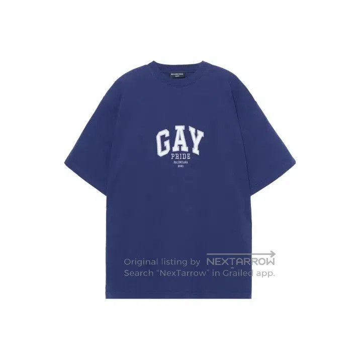 Balenciaga Balenciaga Gay Pride Print Tee. Size US S / EU 44-46 / 1 - 1 Thumbnail