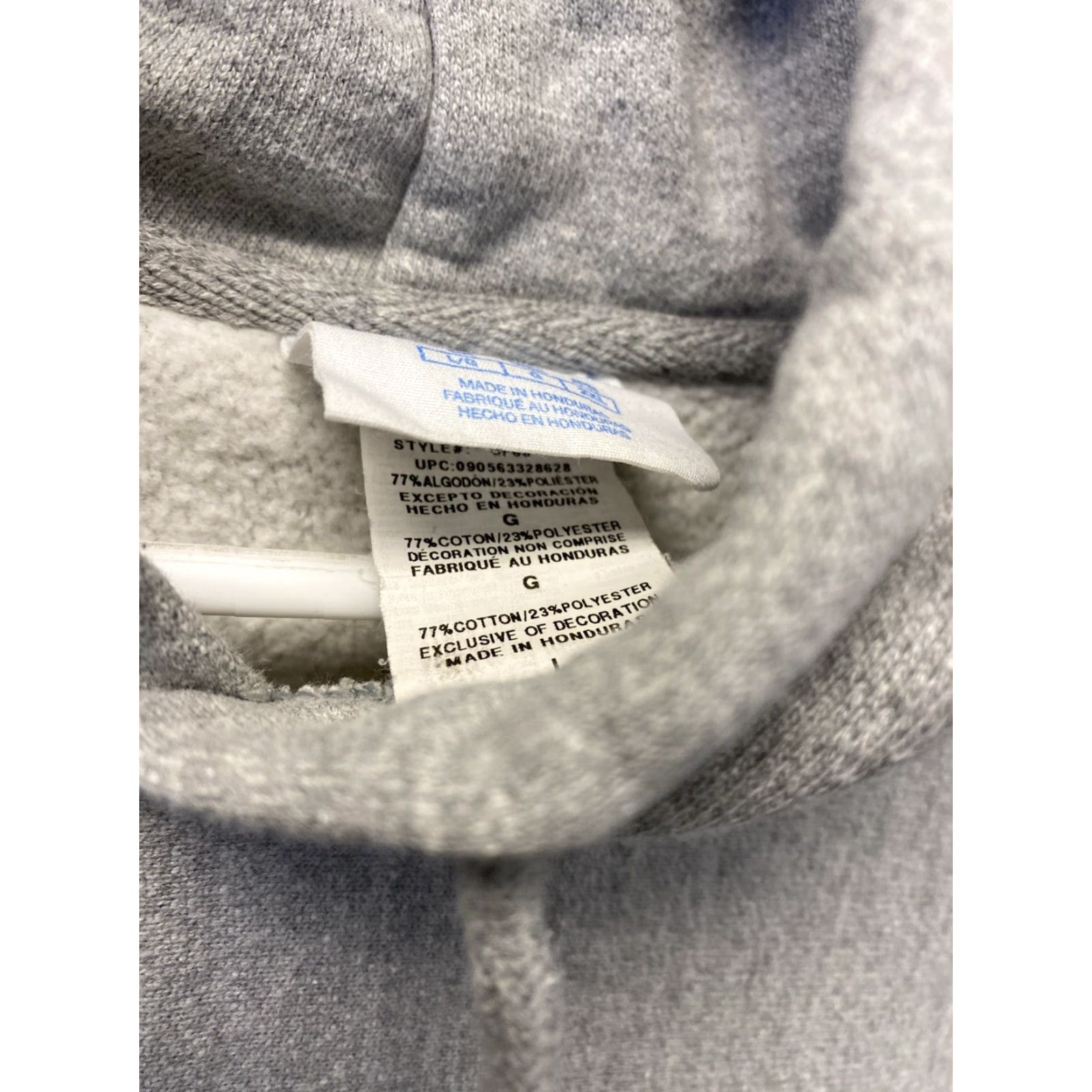 Champion VINTAGE Champion Reverse Weave Hoodie Women's L Gray Embroidered Activewear Reversible Logo Size L / US 10 / IT 46 - 4 Thumbnail
