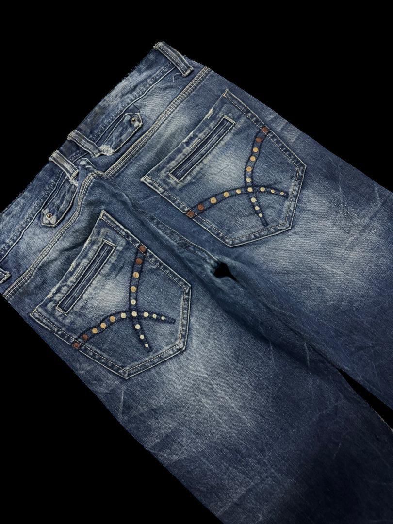 Vintage Vintage Jaylois Stoned Washed Distressed Insane Denim Jean Size US 30 / EU 46 - 18 Thumbnail