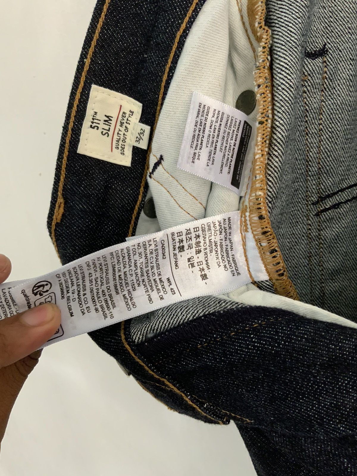 Japanese Brand New Levi’s Japan Made Selvedge Denim Jeans Size US 32 / EU 48 - 24 Thumbnail