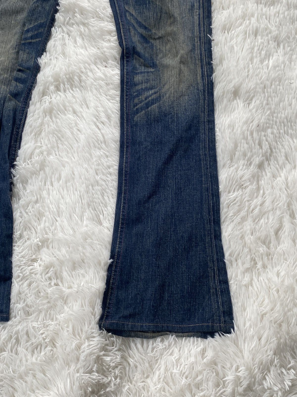 Japanese Brand × Sly Guild 🔥SALE🔥Vintage Sly Distressed Blue Wash Denim Jeans Size 30" / US 8 / IT 44 - 4 Thumbnail