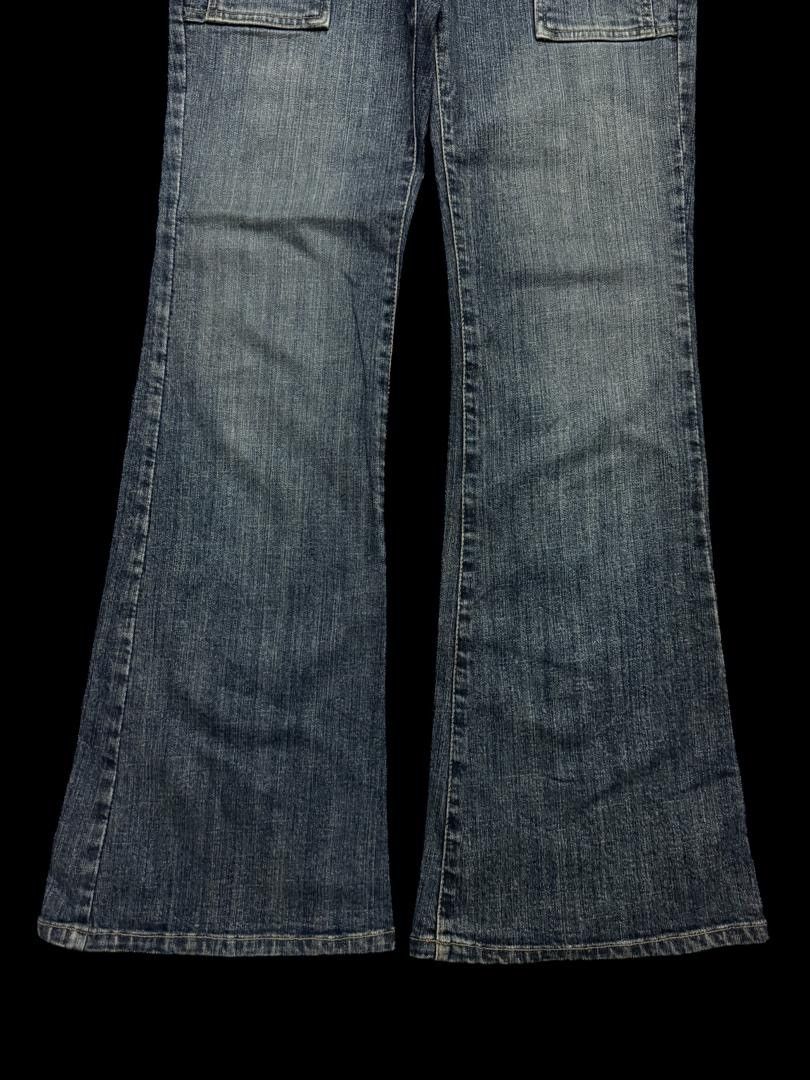 Vintage BELL BOTTOM 90s Style Japanese Bushpants Bootcut Sick Jeans Size US 29 - 8 Thumbnail