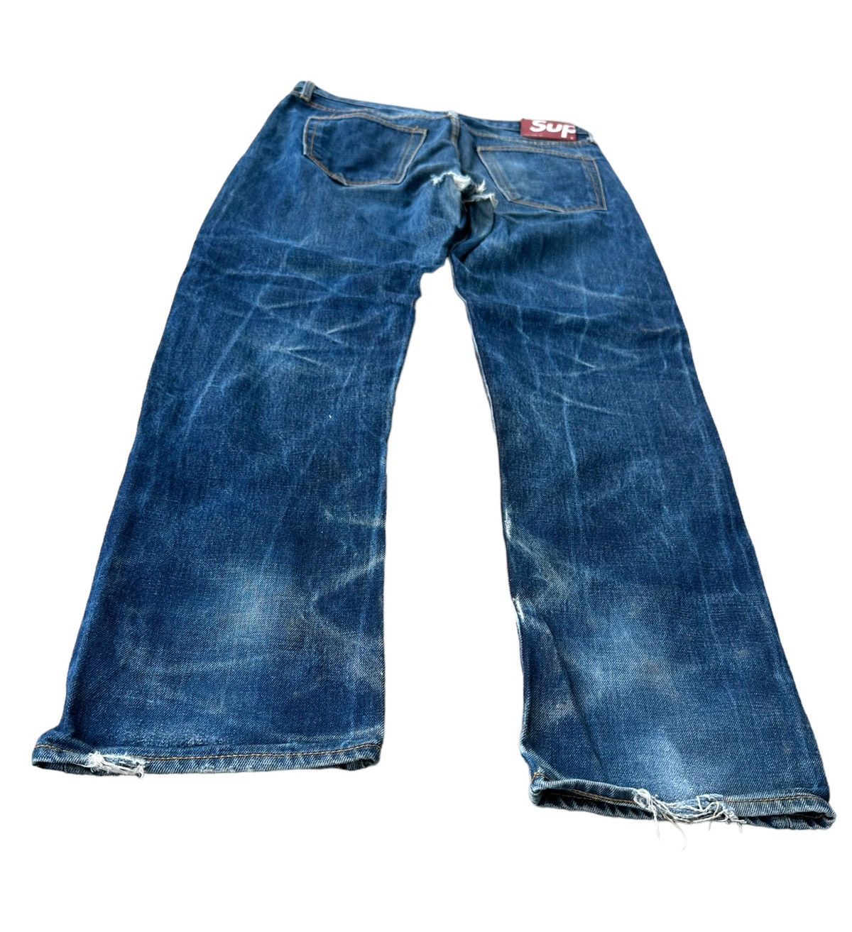 Supreme Supreme rusty wash selvedge denim jeans Size US 32 / EU 48 - 8 Thumbnail