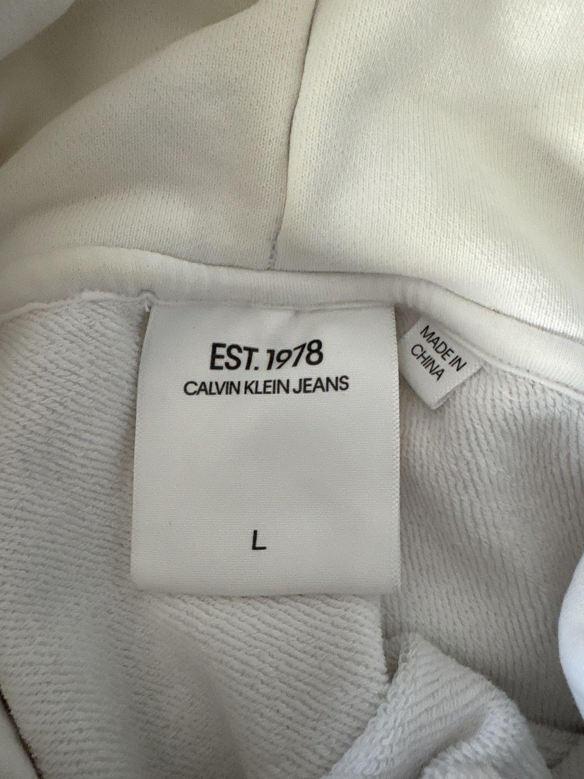 Calvin Klein Calvin Klein Est 1978 Hoodie Size US L / EU 52-54 / 3 - 3 Thumbnail