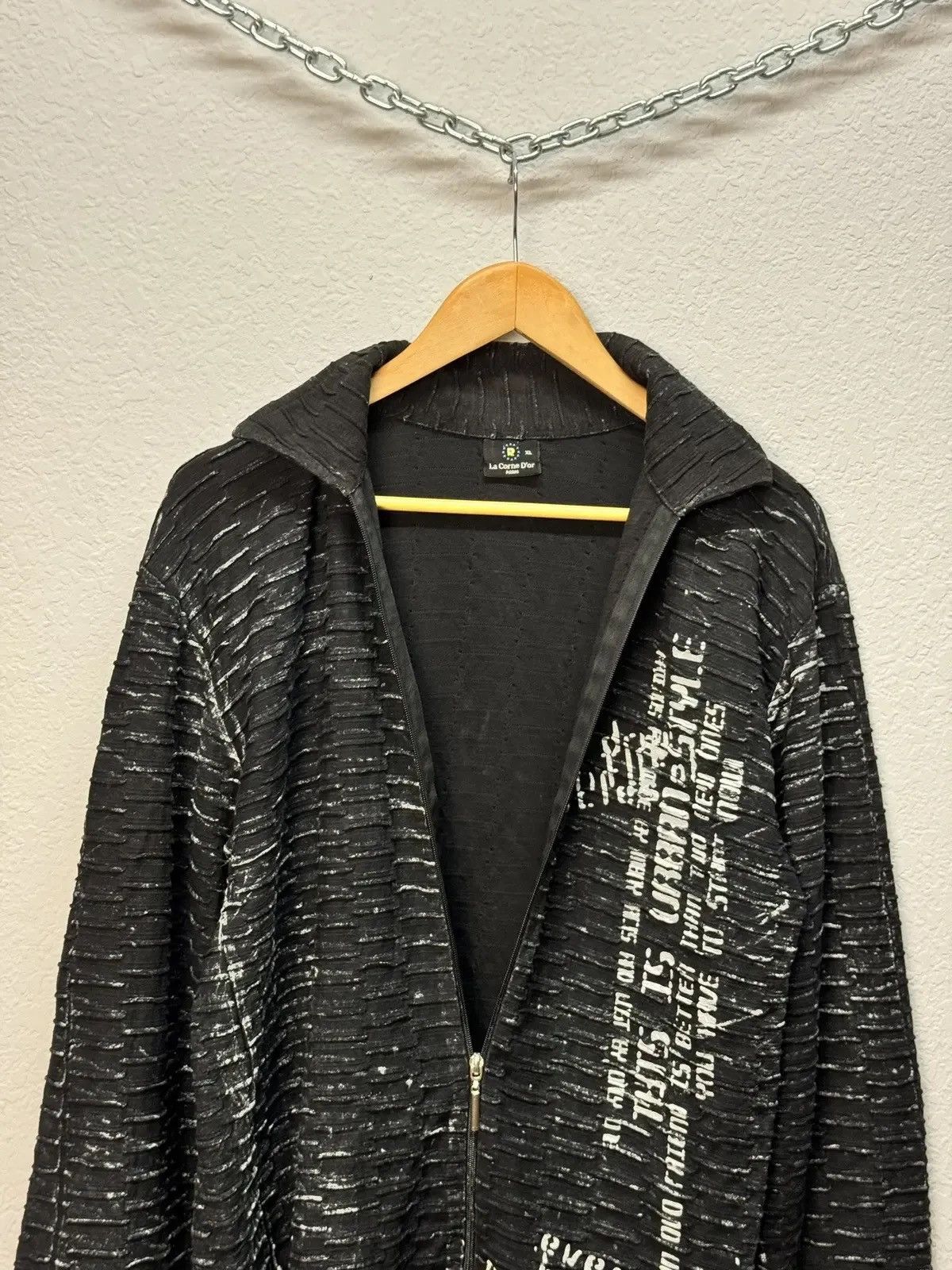 Designer × Vintage VINTAGE SWEATER AVANT GARDE IF SIX WAS NINE STYLE GOTHIC Size US L / EU 52-54 / 3 - 2 Thumbnail