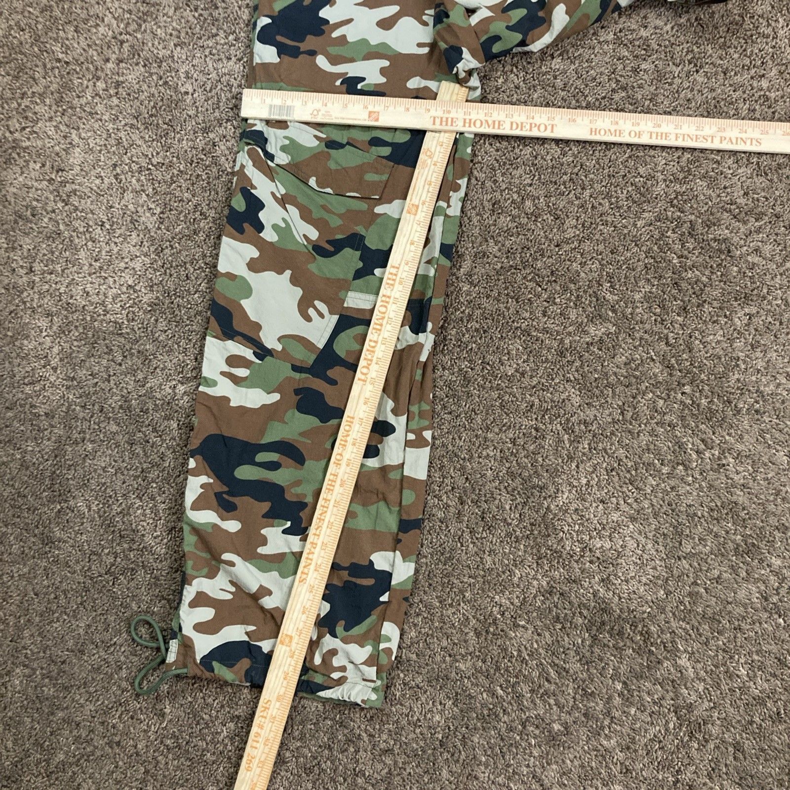 Other Tinseltown Y2K Camo Cargo Streetwear Womens Sz Small Pants Size 26" / US 2 / IT 38 - 2 Thumbnail