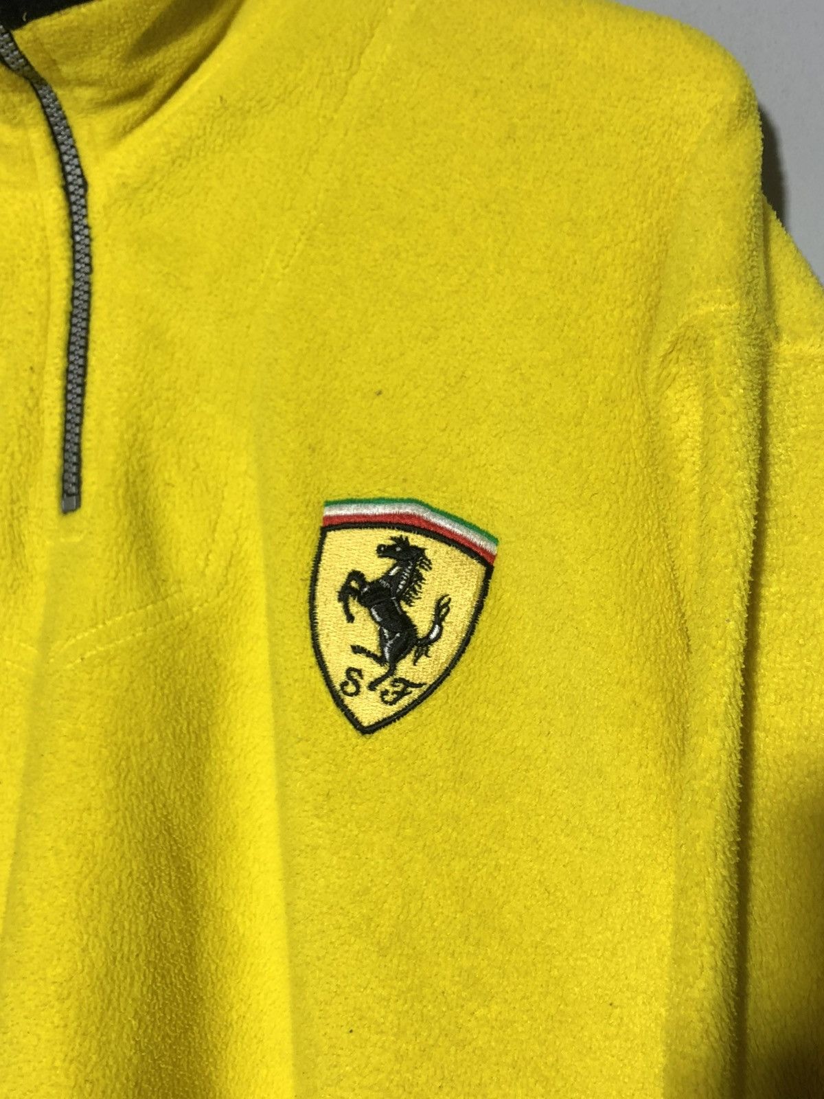 Ferrari Ferrari Racing Vintage 90s Rare Fleece Pullover Sweater Size US XL / EU 56 / 4 - 6 Thumbnail