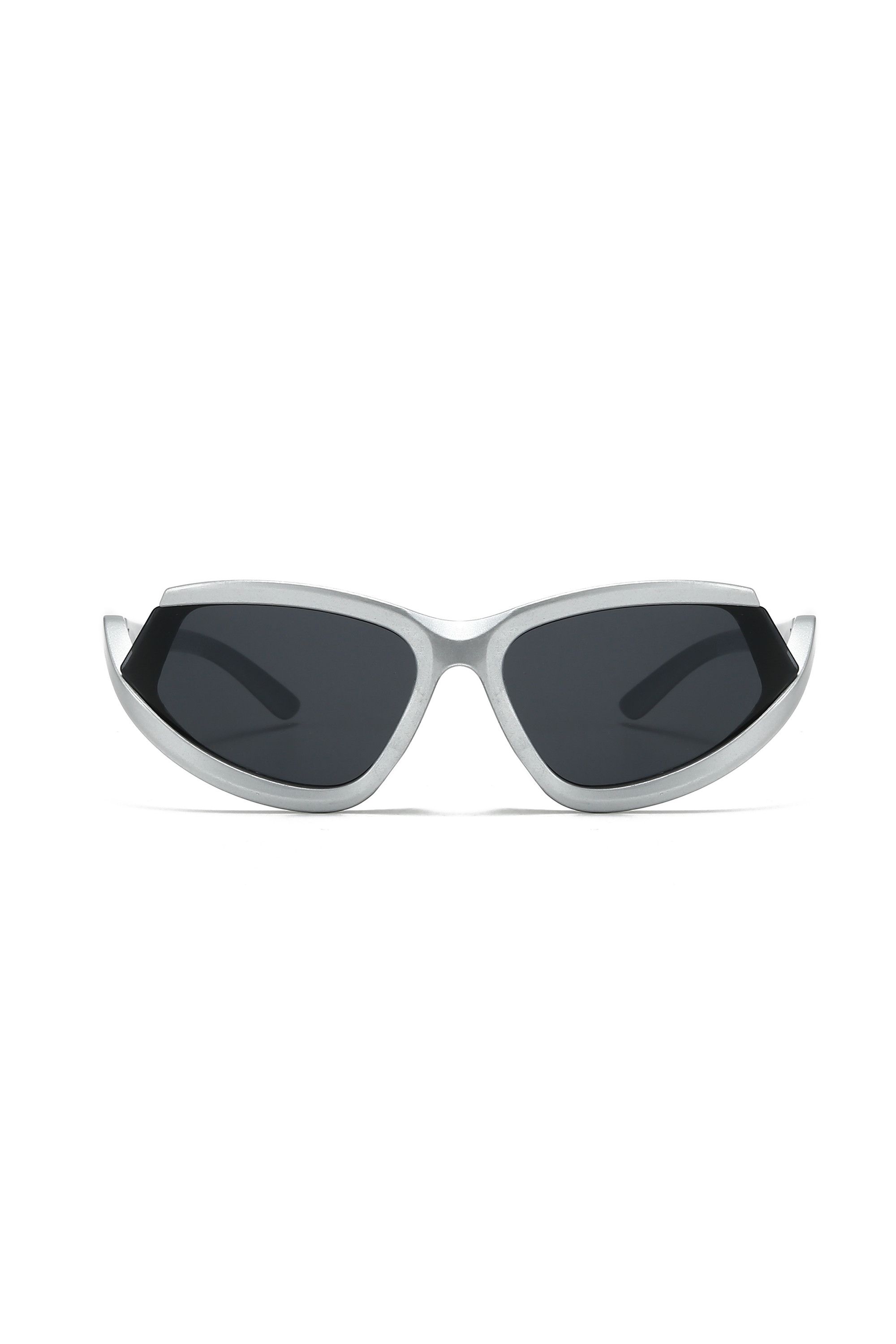 Japanese Brand Y2k Avant Garde Futuristic Silver Sunglasses Unisex OS Size ONE SIZE - 7 Thumbnail