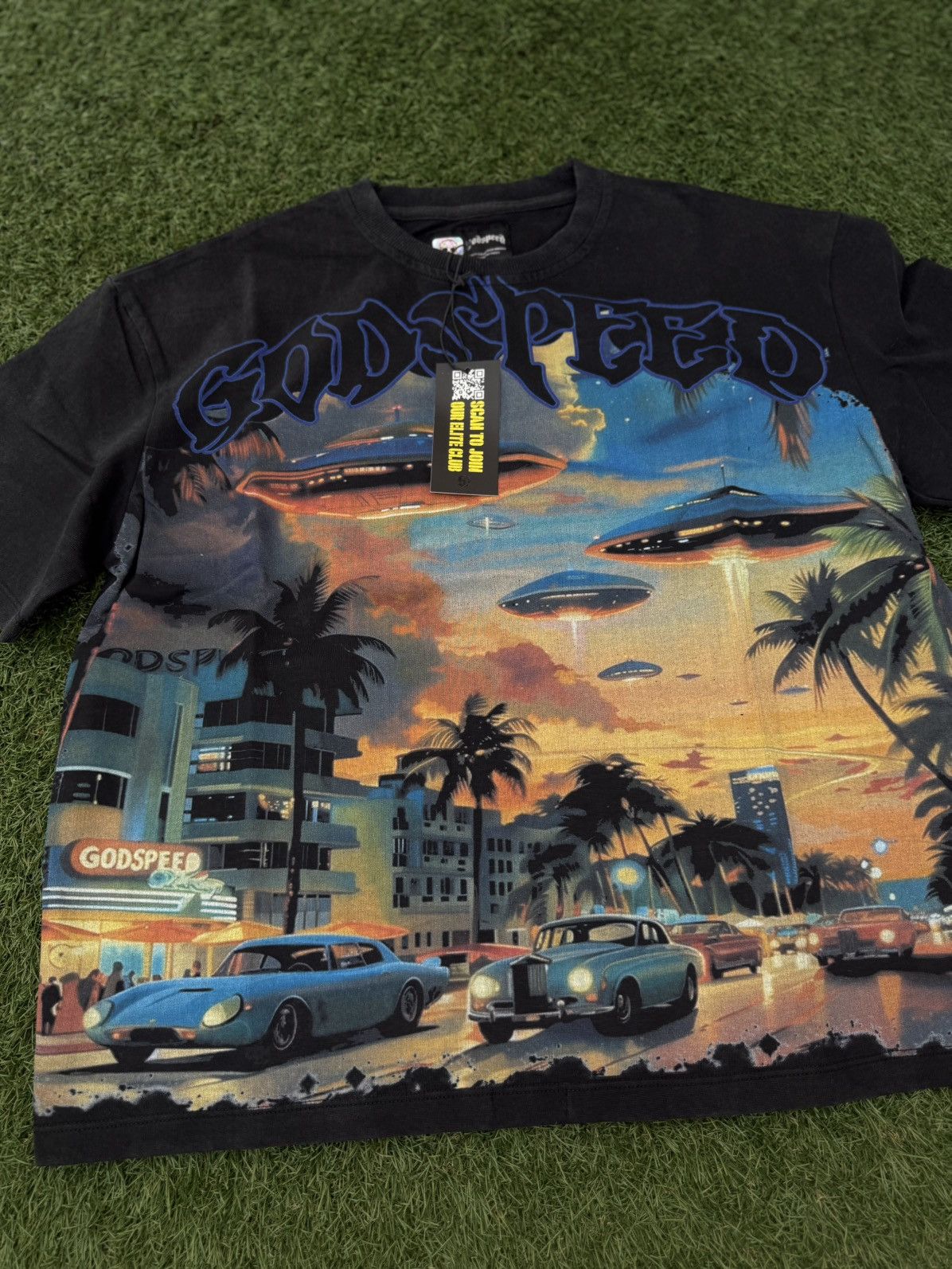 Godspeed Godspeed Black UFO Tee Shirt Size Small (NEW) Size US S / EU 44-46 / 1 - 3 Thumbnail