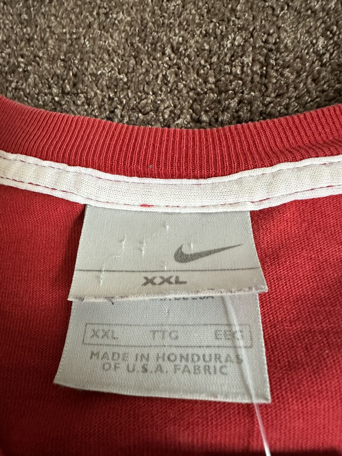 Nike × Vintage Y2K Vintage “Embroidered Swoosh” Nike Tee (2006) Size US XXL / EU 58 / 5 - 3 Thumbnail
