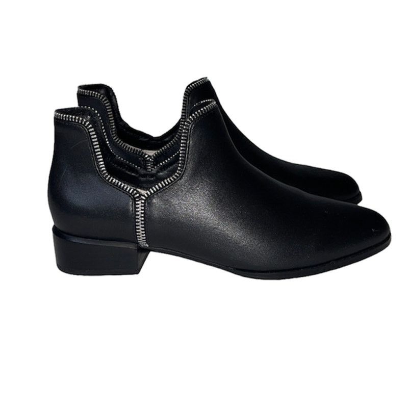 Other NEW NWT SENSO Bailey VII Silver Accent Ankle Boots EU 37 Size US 6.5 / IT 36.5 - 1 Thumbnail