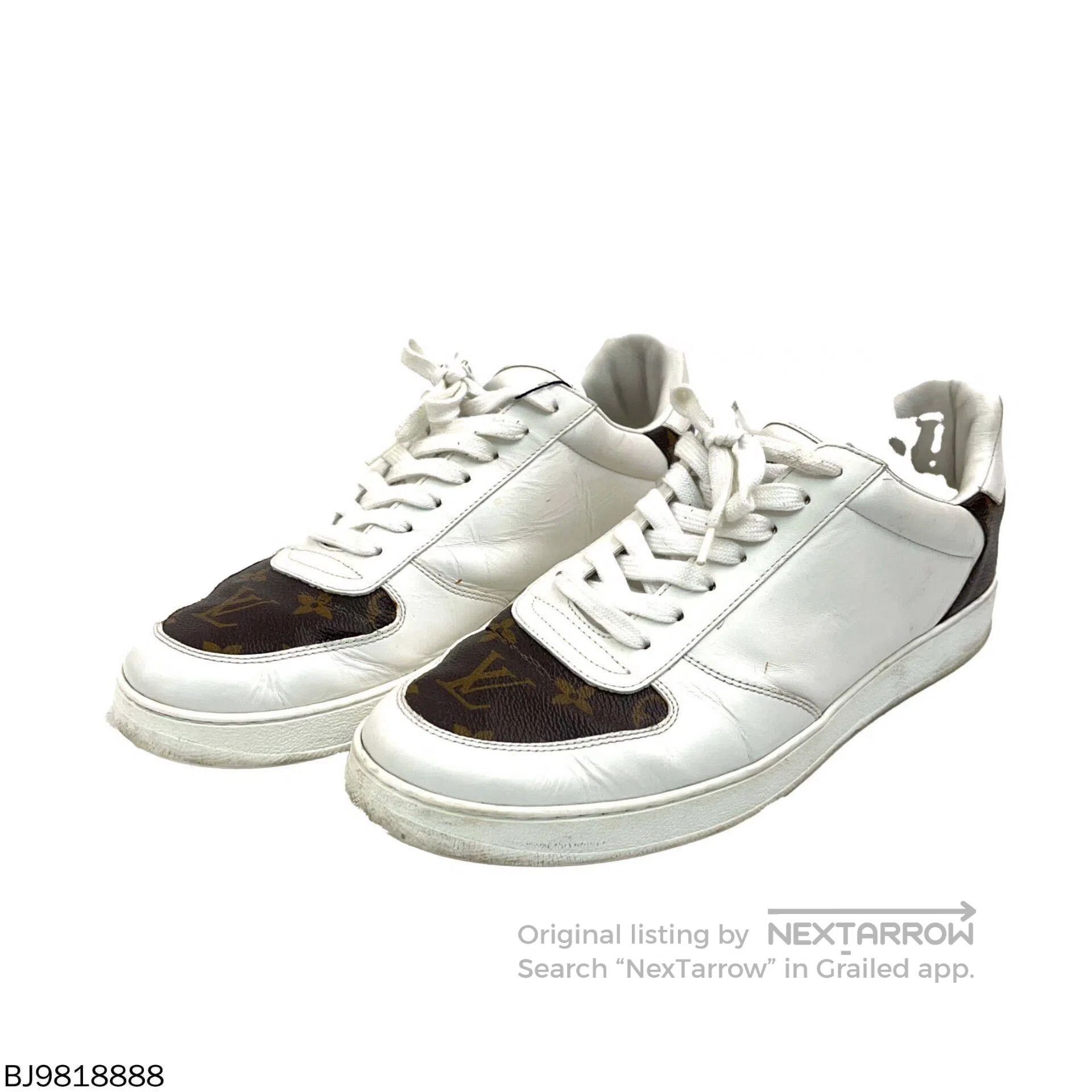 Louis Vuitton Louis Vuitton Rivoli Casual Sneakers in Leather. Size US 8 / EU 41 - 1 Thumbnail