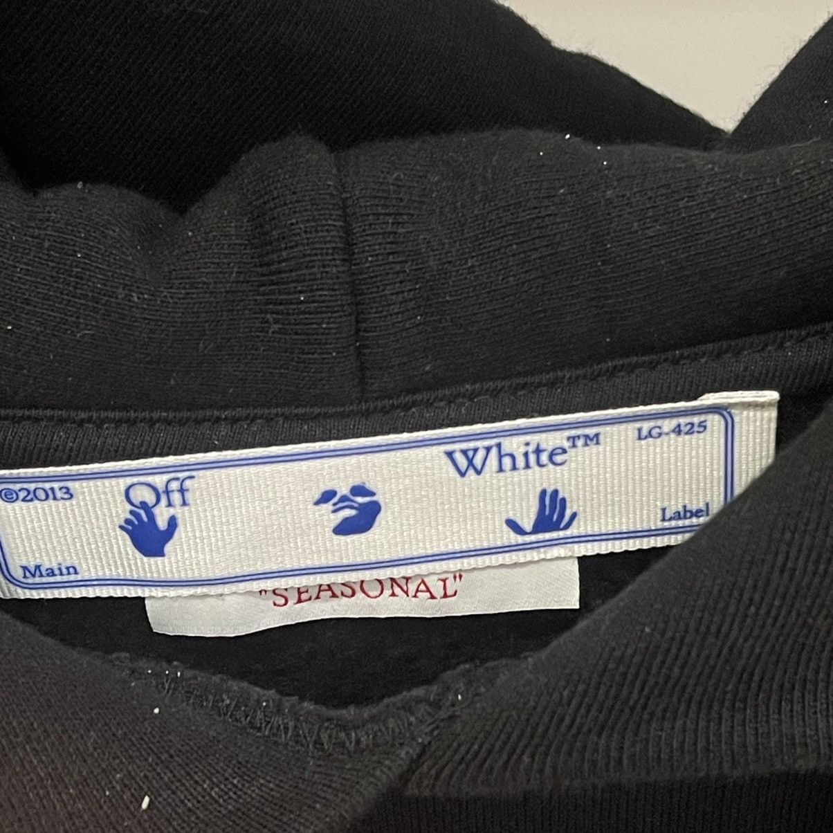 Off-White Off-White Caravaggio The Crowning With Thorns Hoodie Black Size US S / EU 44-46 / 1 - 6 Thumbnail