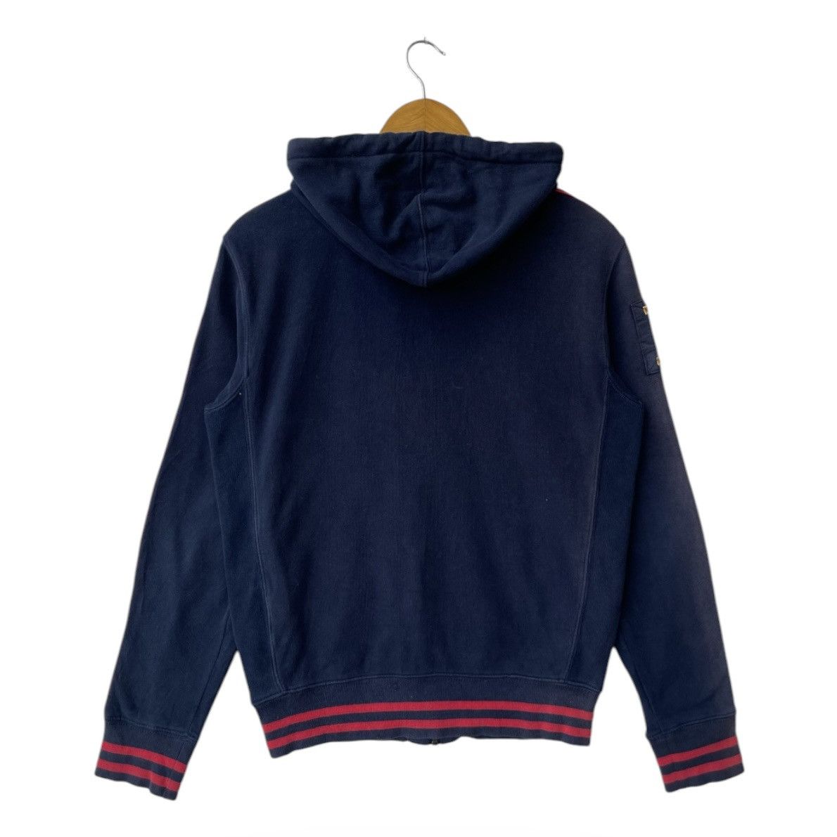Polo Ralph Lauren Polo Ralph Lauren Big Pony Zip-Up Hoodie - Navy/Red Crest Size US XS / EU 42 / 0 - 2 Thumbnail