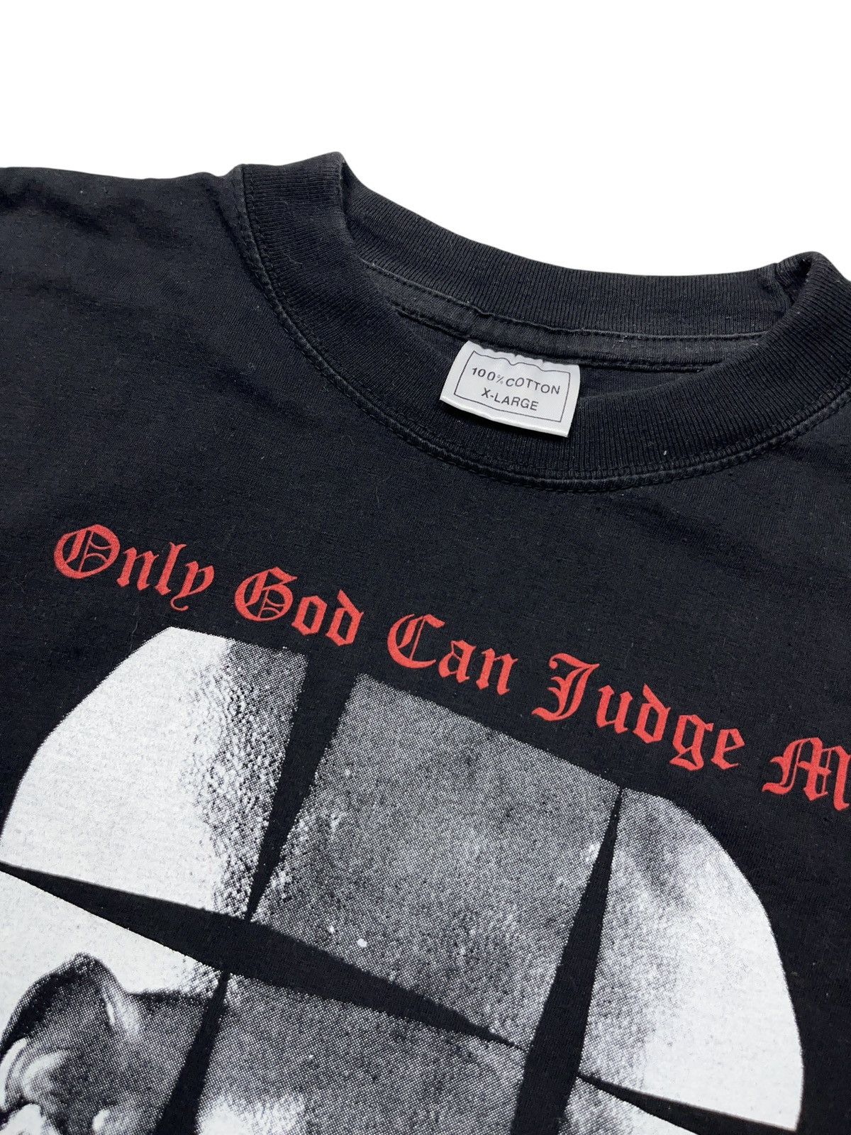 Rap Tees Vintage 1997 2Pac Only God Can Judge Me Rap Tee Death Row Size US XL / EU 56 / 4 - 6 Thumbnail