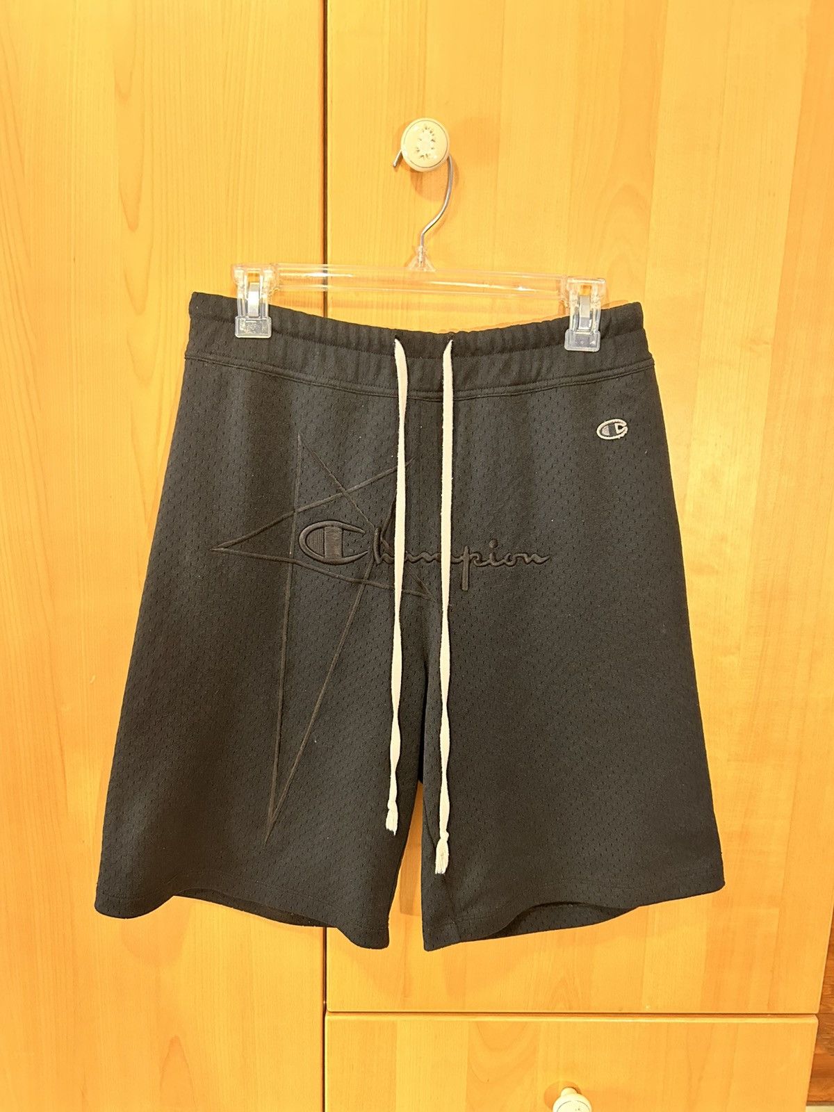 Rick Owens x Champion mesh shorts