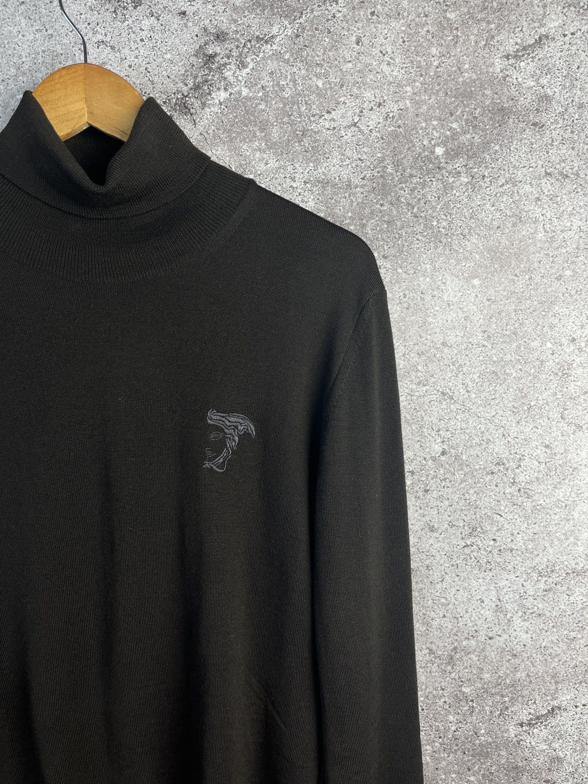 Versace Medusa Lana Wool Turtleneck Sweater Size US S / EU 44-46 / 1 - 2 Thumbnail