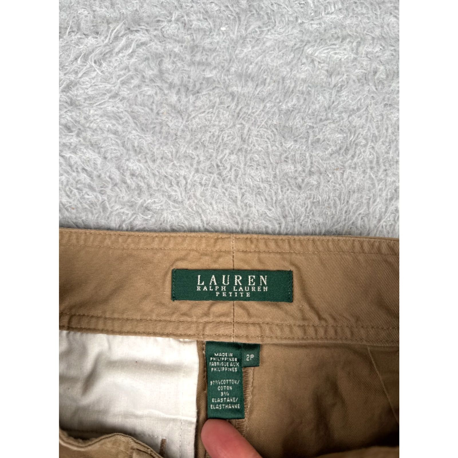 Ralph Lauren VINTAGE Lauren Ralph Lauren Shorts Women 2P Beige Chino LRL Cotton Hike Camp Size 26" / US 2 / IT 38 - 7 Thumbnail