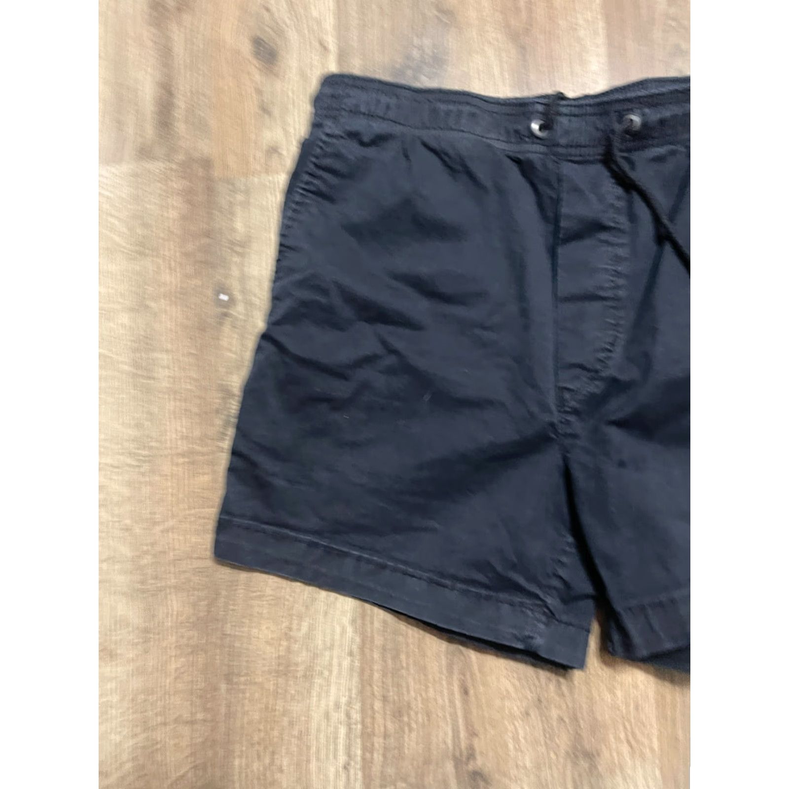 American Eagle Outfitters American Eagle Shorts Men S Black Tie Waist Pockets Inseam 5 Chino Flex Casual Size US 29 - 3 Thumbnail