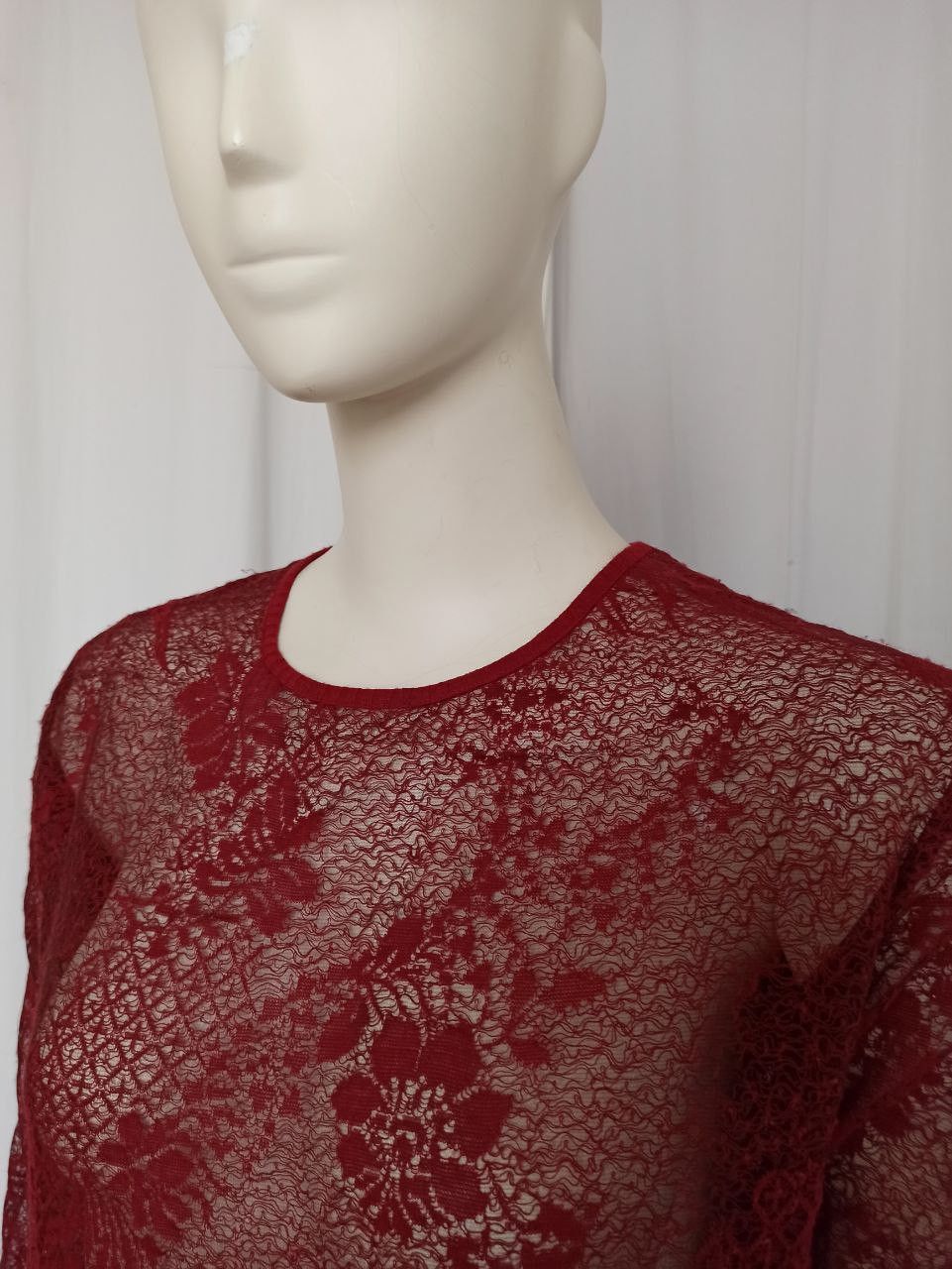 Kenzo Kenzo Takada vintage transperent floral lace sweater Size M / US 6-8 / IT 42-44 - 9 Thumbnail