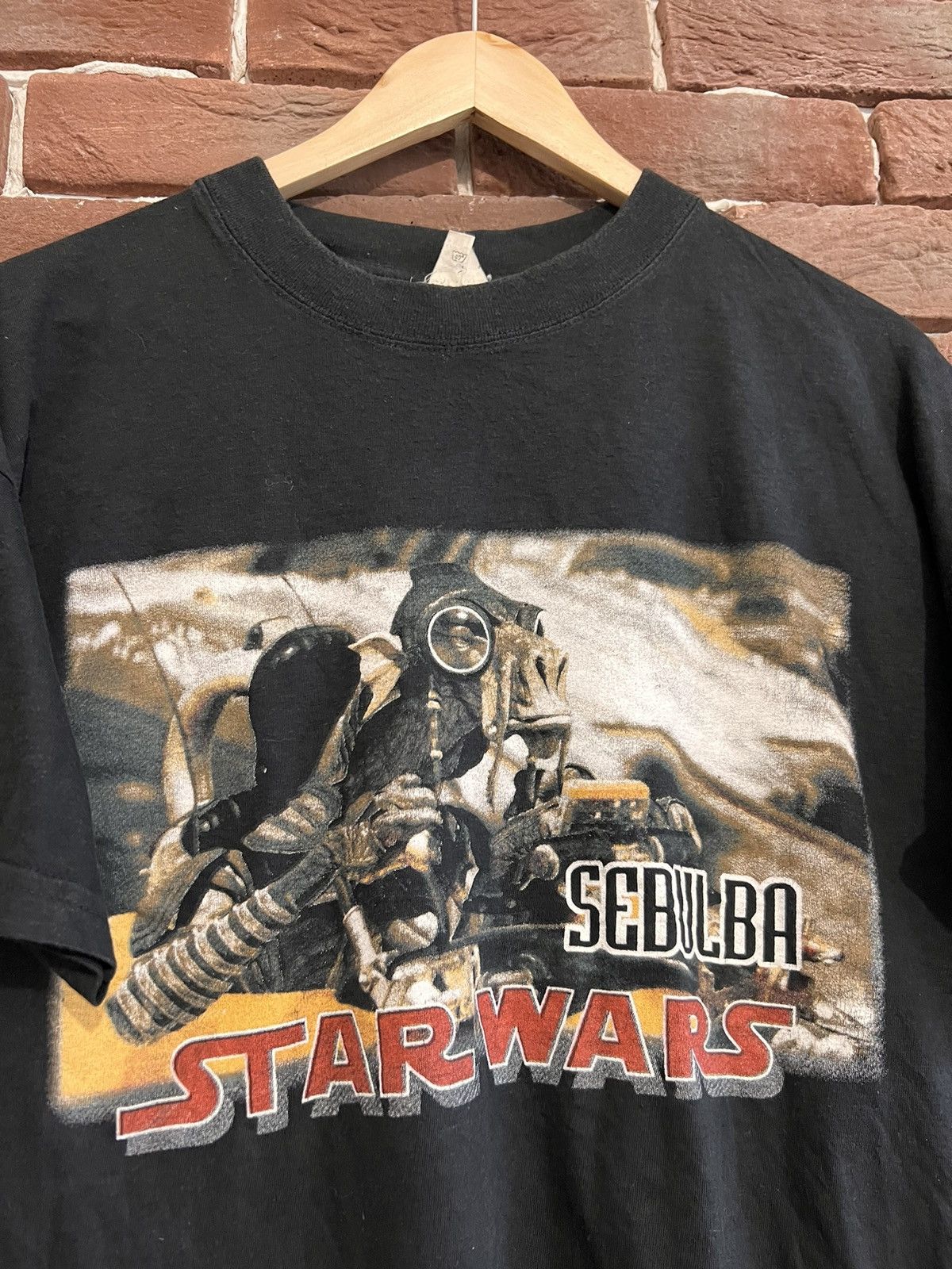 Star Wars 1999 90s Sebulba Jedi Star Wars Movie Vintage Tee Star Trek Size US M / EU 48-50 / 2 - 3 Thumbnail
