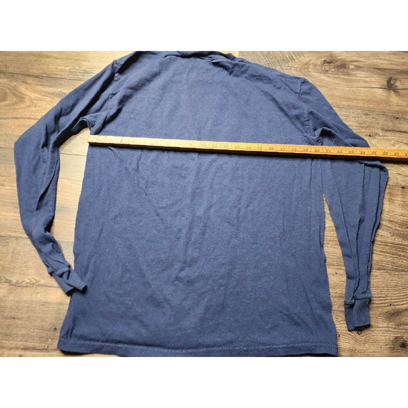 Gildan Gildan Men's Long Sleeve T-Shirt Wisconsin Buck Deer Hunting Outdoor Souvenir L Blue Animals Size US L / EU 52-54 / 3 - 2 Thumbnail