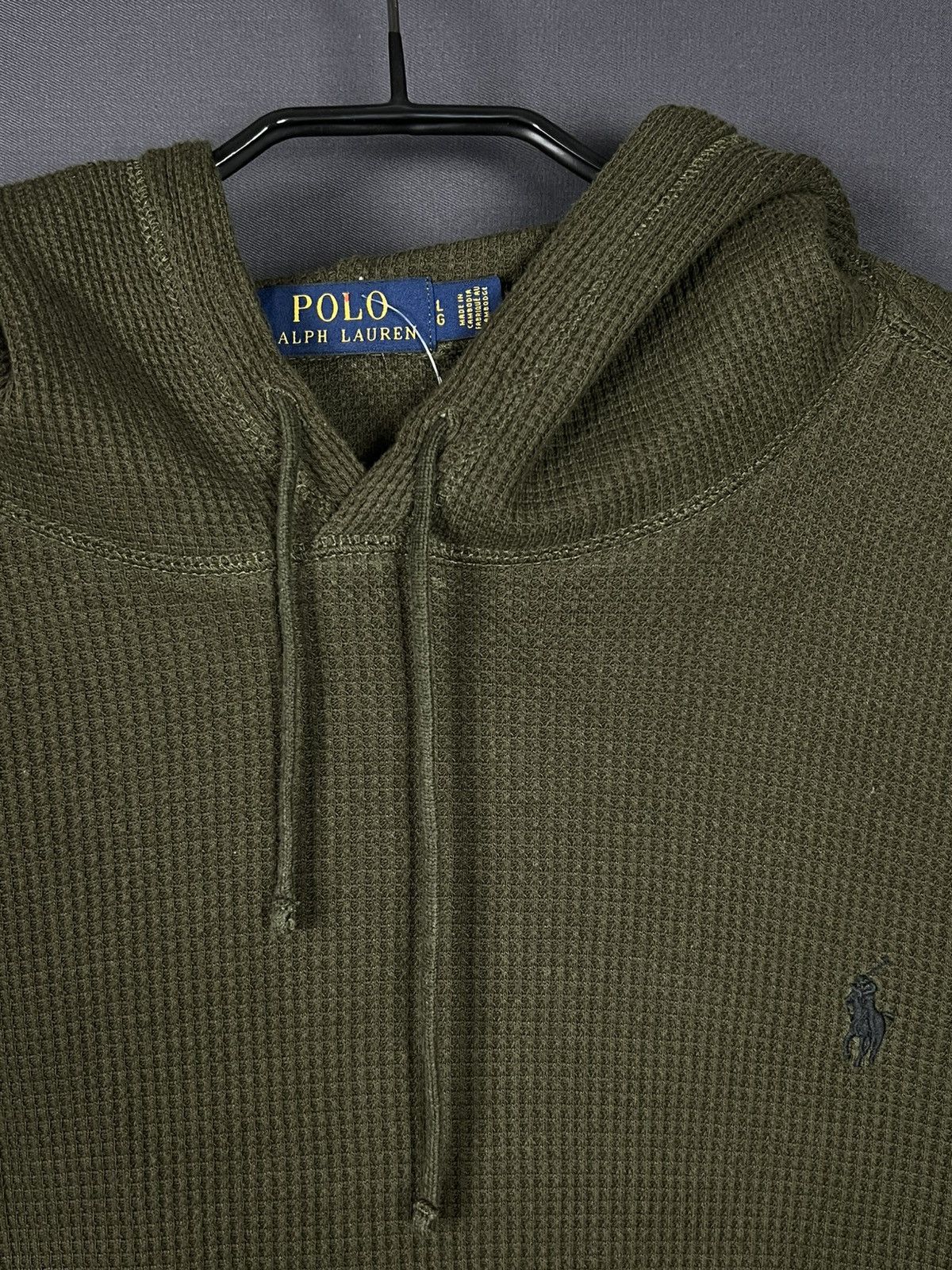 Polo Ralph Lauren × Vintage Polo Ralph Lauren vintage men’s size L hoodie Size US L / EU 52-54 / 3 - 3 Thumbnail