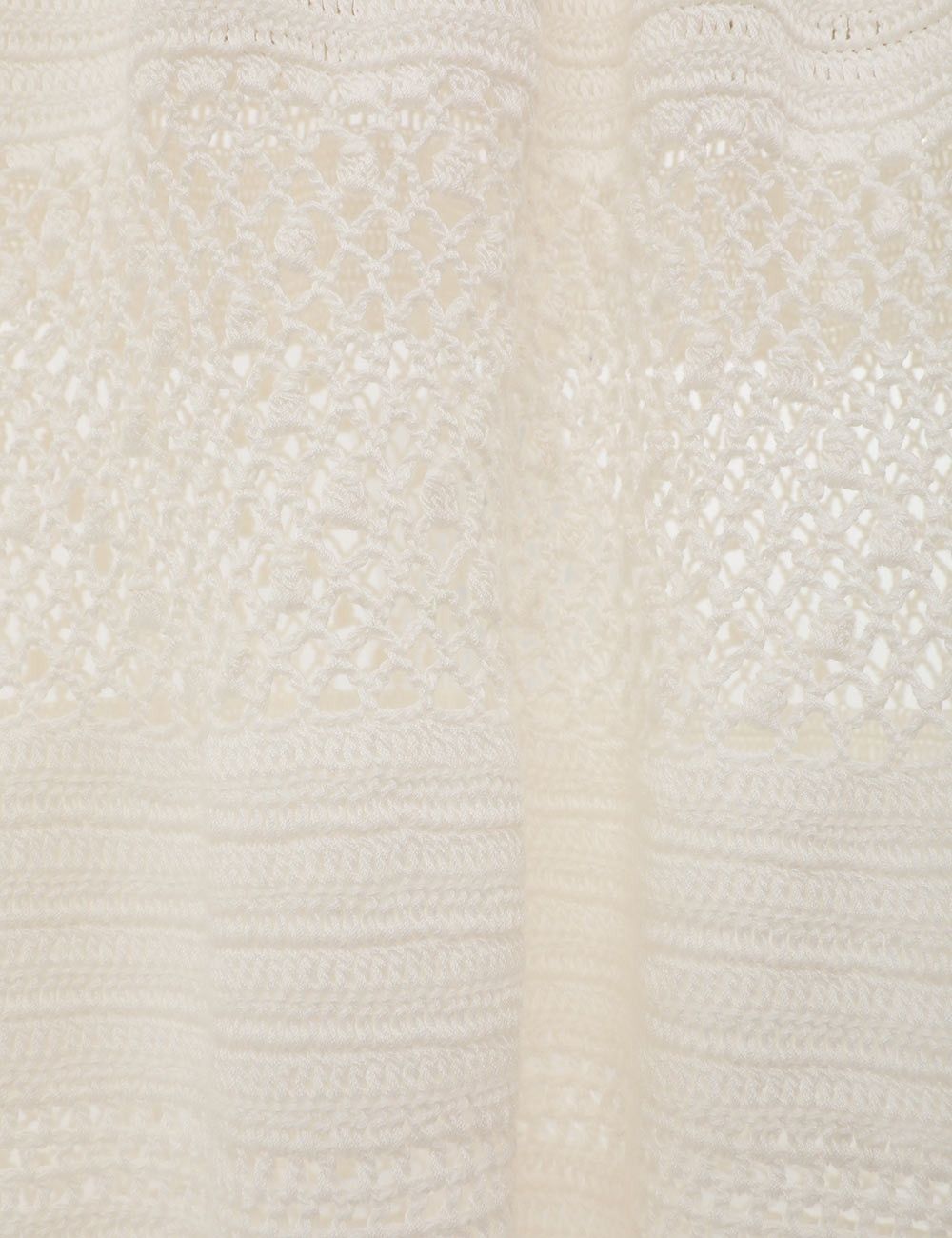 Zimmermann oc11z0525 Ottie Crochet Midi Dress in Ivory Size M / US 6-8 / IT 42-44 - 6 Thumbnail