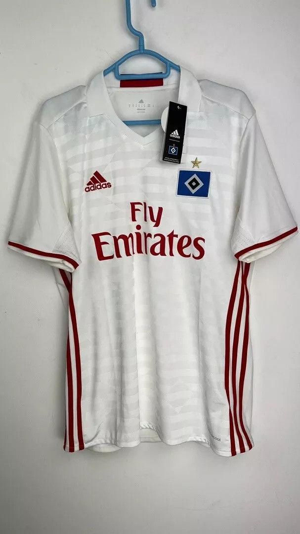 Adidas SV HAMBURG 2016 2017 HOME FOOTBALL SHIRT SOCCER JERSEY Size US M / EU 48-50 / 2 - 2 Thumbnail