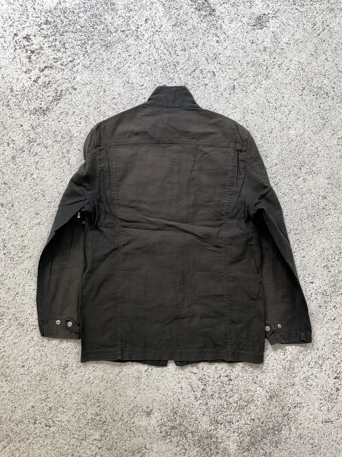 KMRii 2000s Louis Chavlon - Thrashed Sun faded Hbt Work Jacket Size US M / EU 48-50 / 2 - 3 Thumbnail
