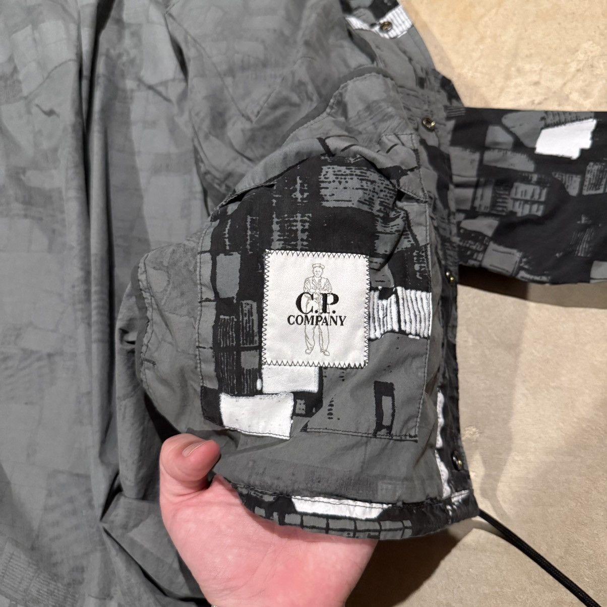 C.P. Company CP Company 50 Fili Garment Dyed Camo Overshirt Jacket Size US S / EU 44-46 / 1 - 10 Thumbnail