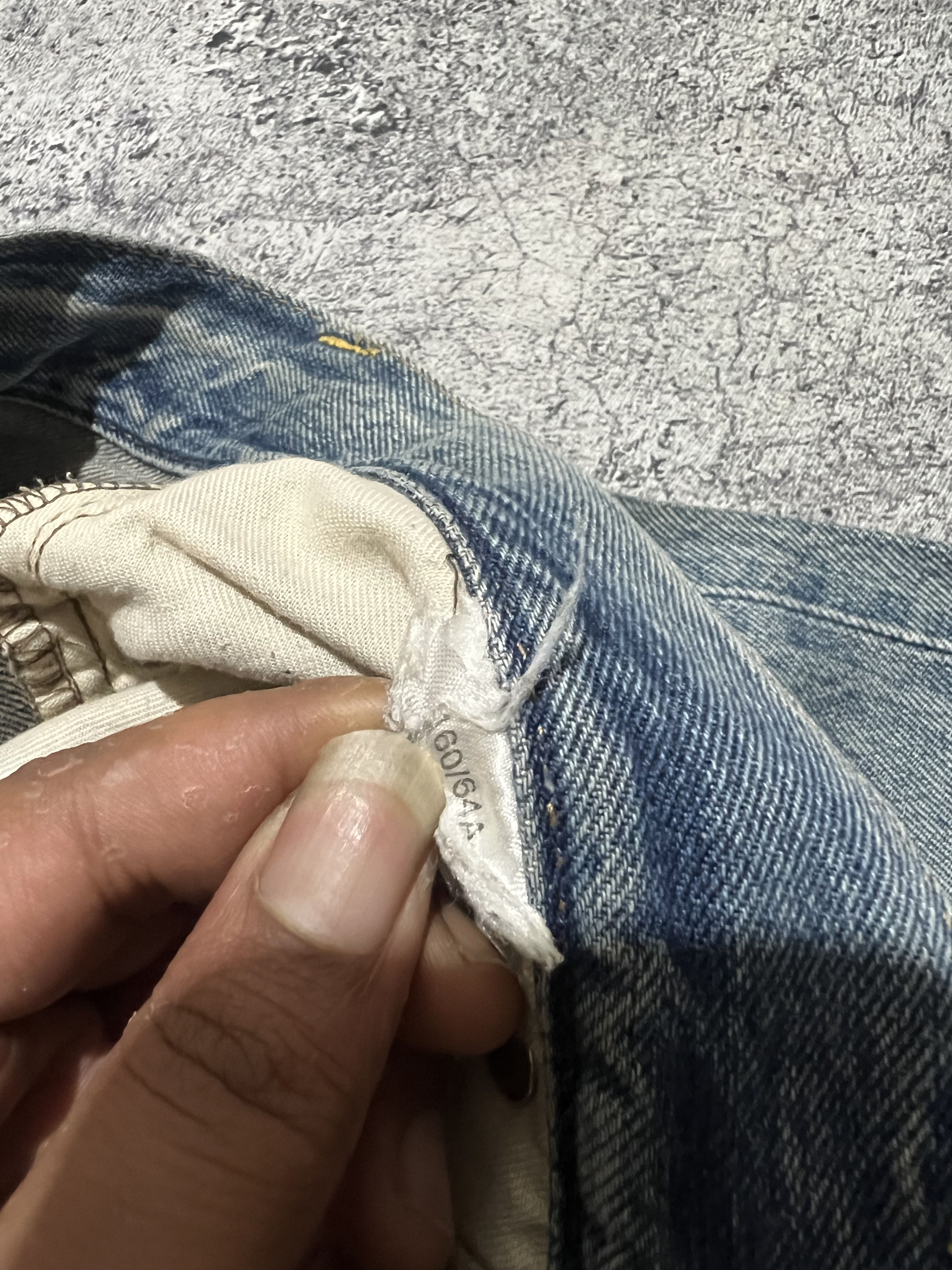 Hysteric Glamour × Undercover 2000s Tornado Ys Ppfm Cdg Selvedge Baggy Jeans y2k Lgb Ifsix Size US 30 / EU 46 - 8 Thumbnail