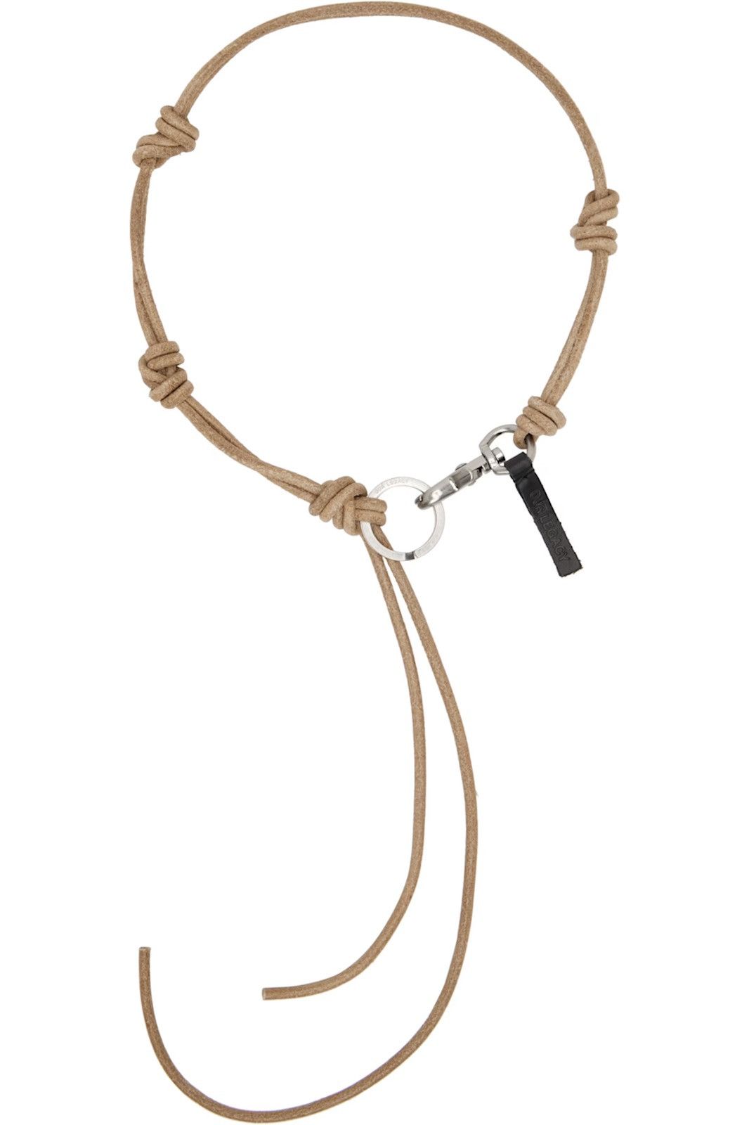Our Legacy Our legacy necklace leather Size ONE SIZE - 1 Thumbnail