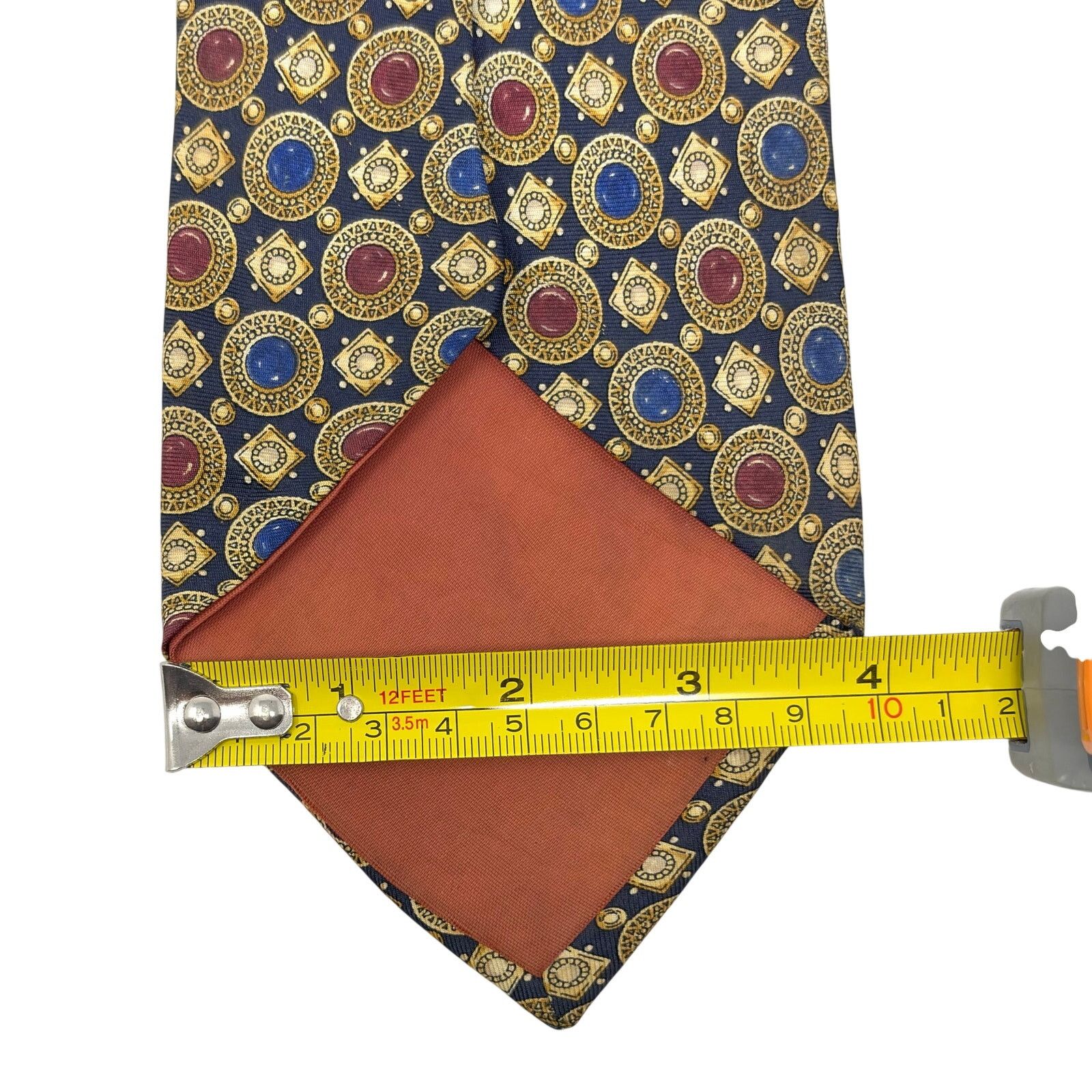 Christian Dior Monsieur Christian Dior Abstract Pattern Tie Size ONE SIZE - 10 Thumbnail