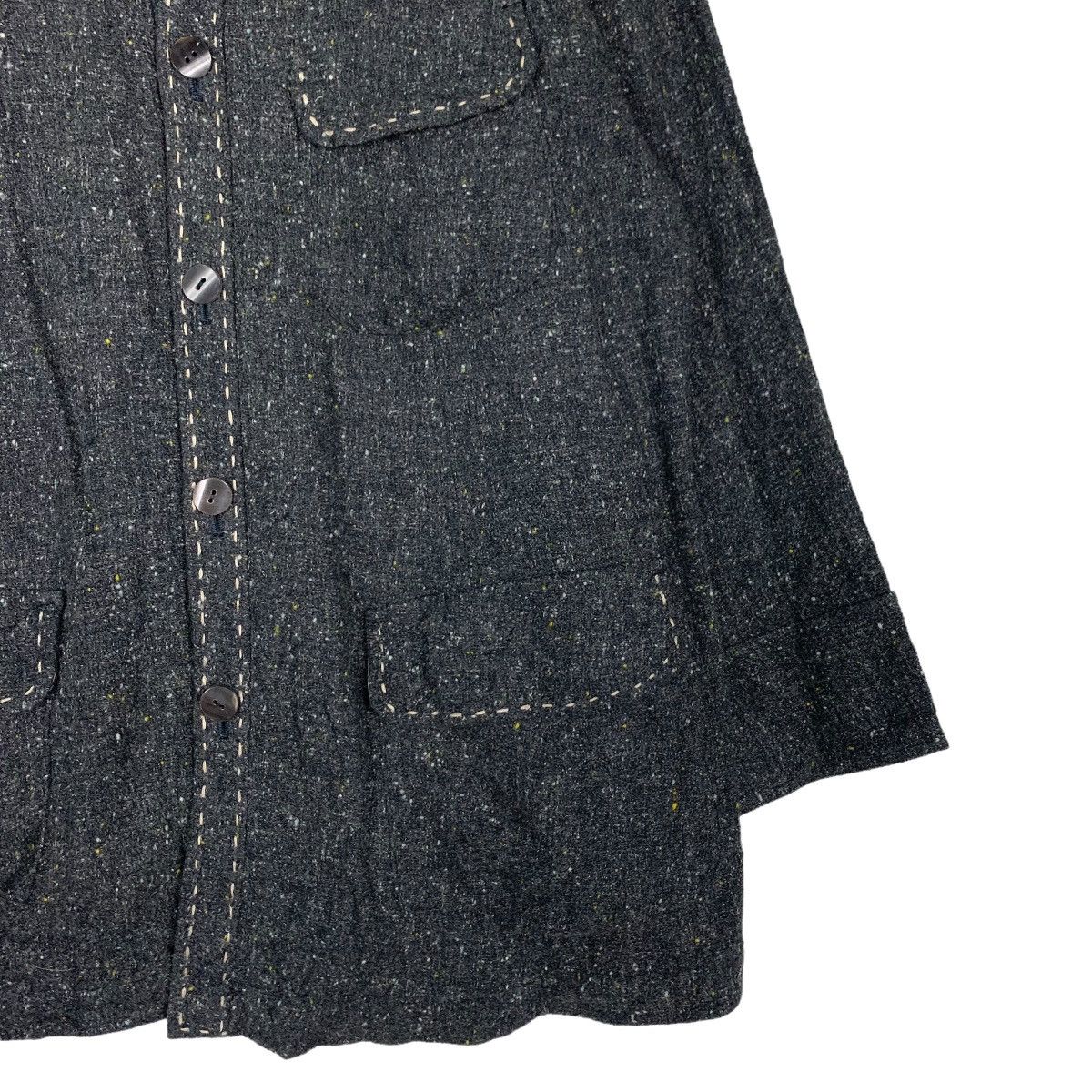 Japanese Brand NICOLE BOUTIQUE Wool Button Jacket #0015-C1 Size US L / EU 52-54 / 3 - 5 Thumbnail