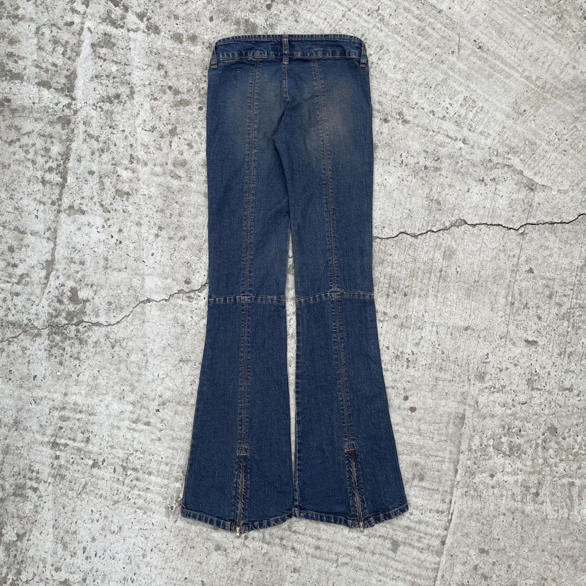 Le Grande Bleu (L.G.B.) Vintage Flared Crazy Fit Gang Star Jeans Size W30xL32 Punk Size 28" / US 6 / IT 42 - 2 Thumbnail