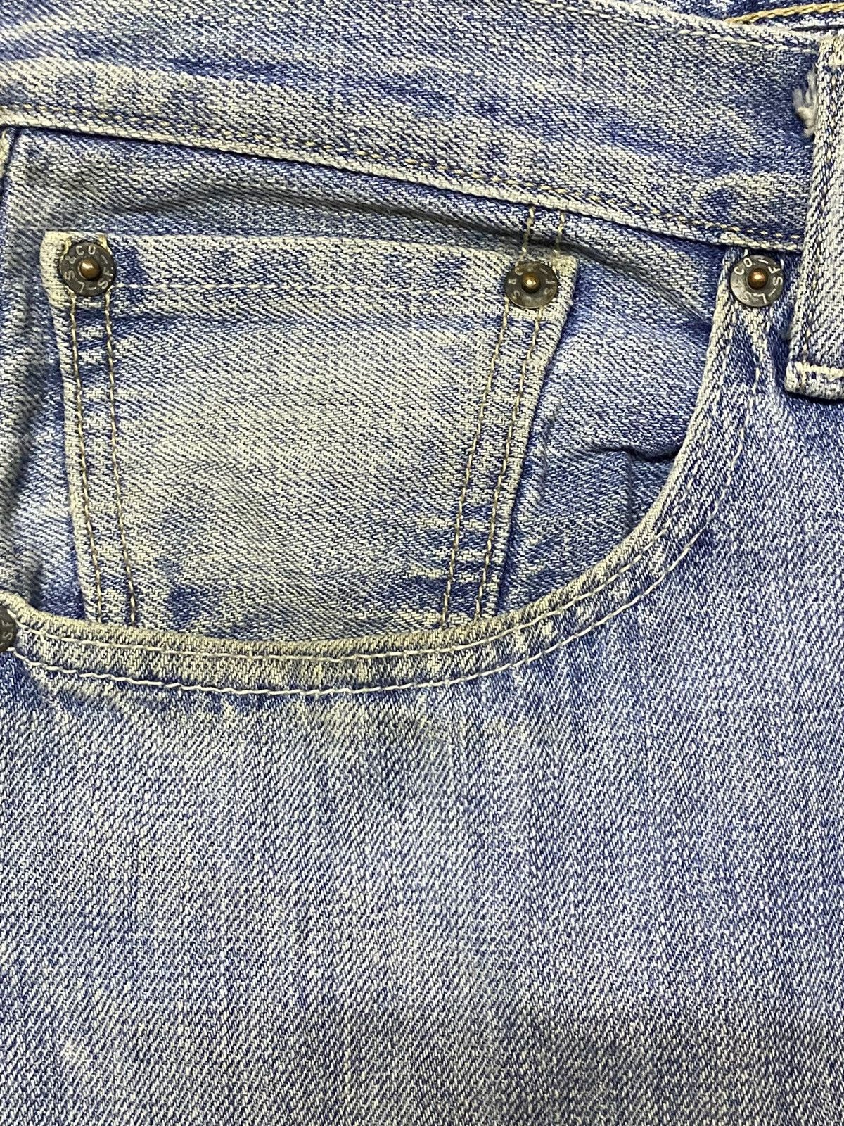 Levi's Vintage Levis501 Blue Faded Wash Baggy Style Jeans Size US 38 / EU 54 - 8 Thumbnail