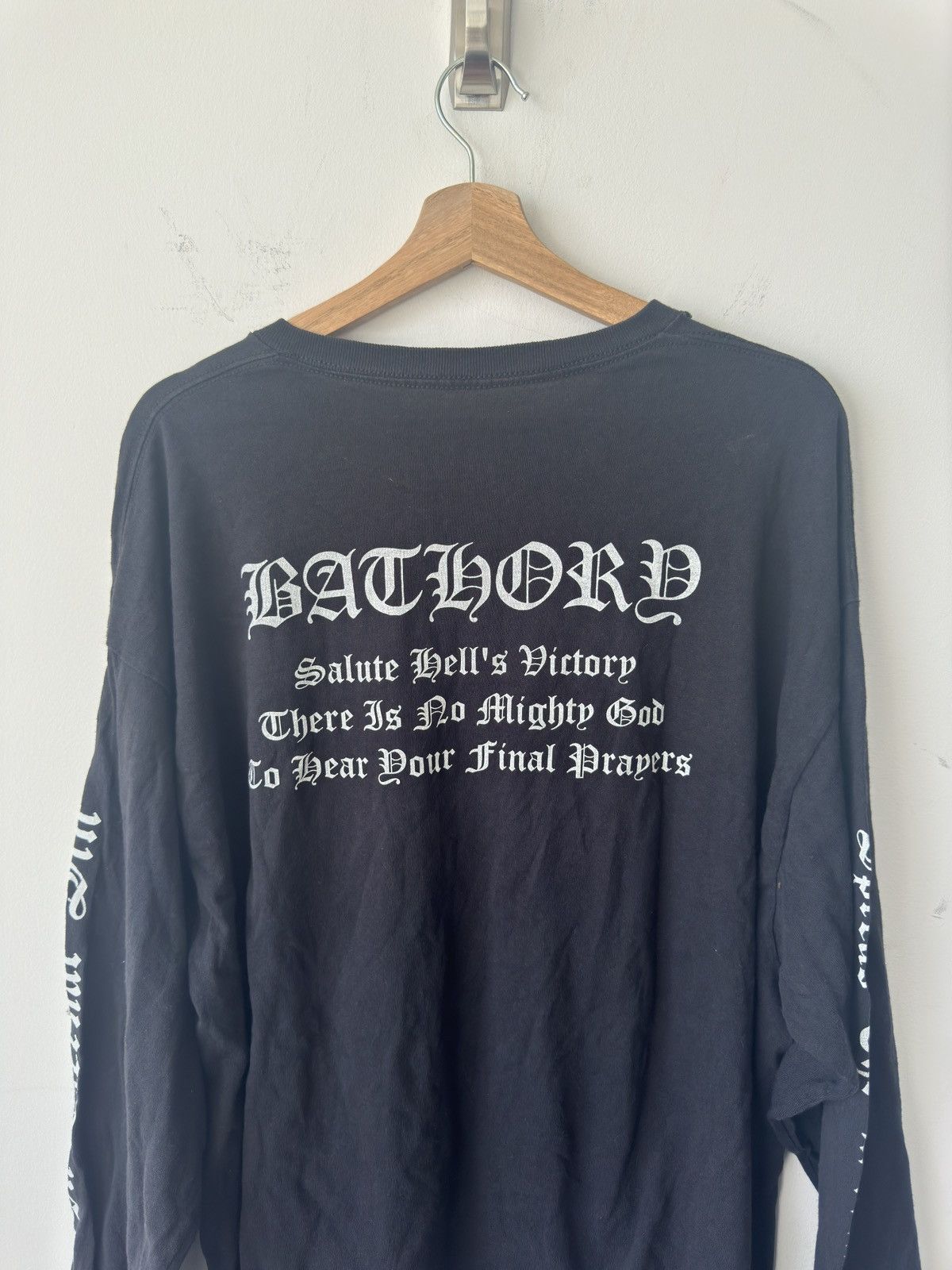 Band Tees × Vintage OG Bathory Long Sleeve Tee Size US XL / EU 56 / 4 - 6 Thumbnail