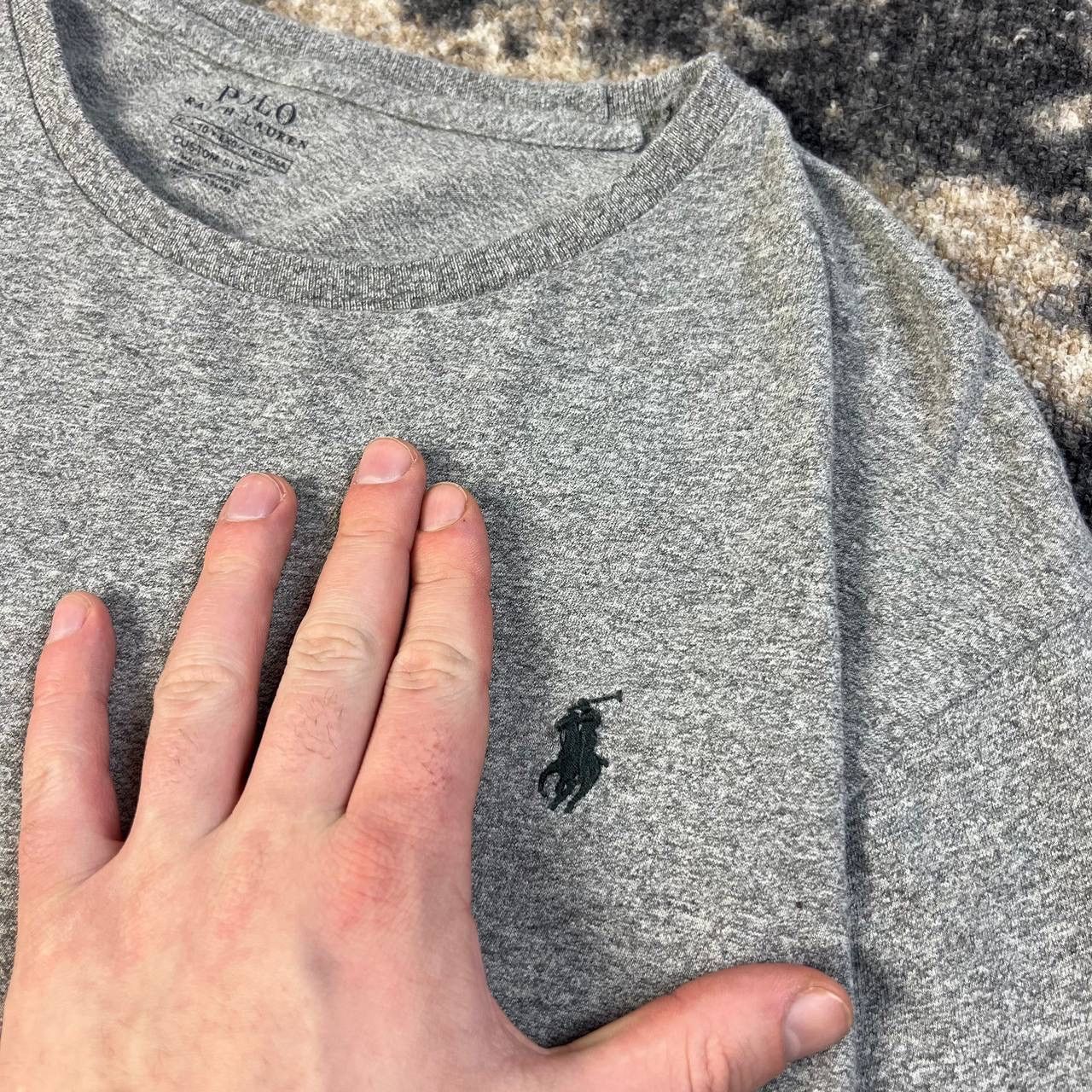 Polo Ralph Lauren Polo Ralph Lauren Luxury Mini Logo Long Sleeve Size US XL / EU 56 / 4 - 4 Thumbnail