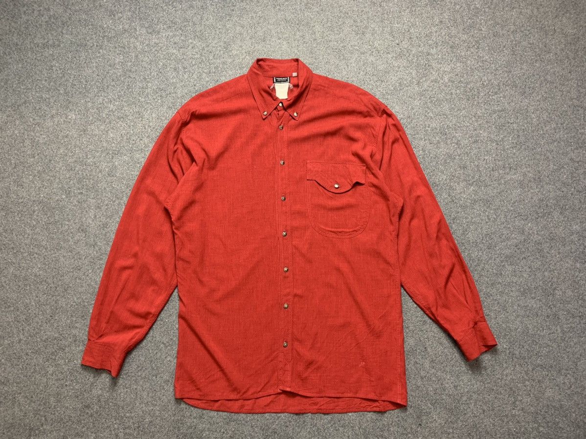 Versace jeans couture vintage button shirt