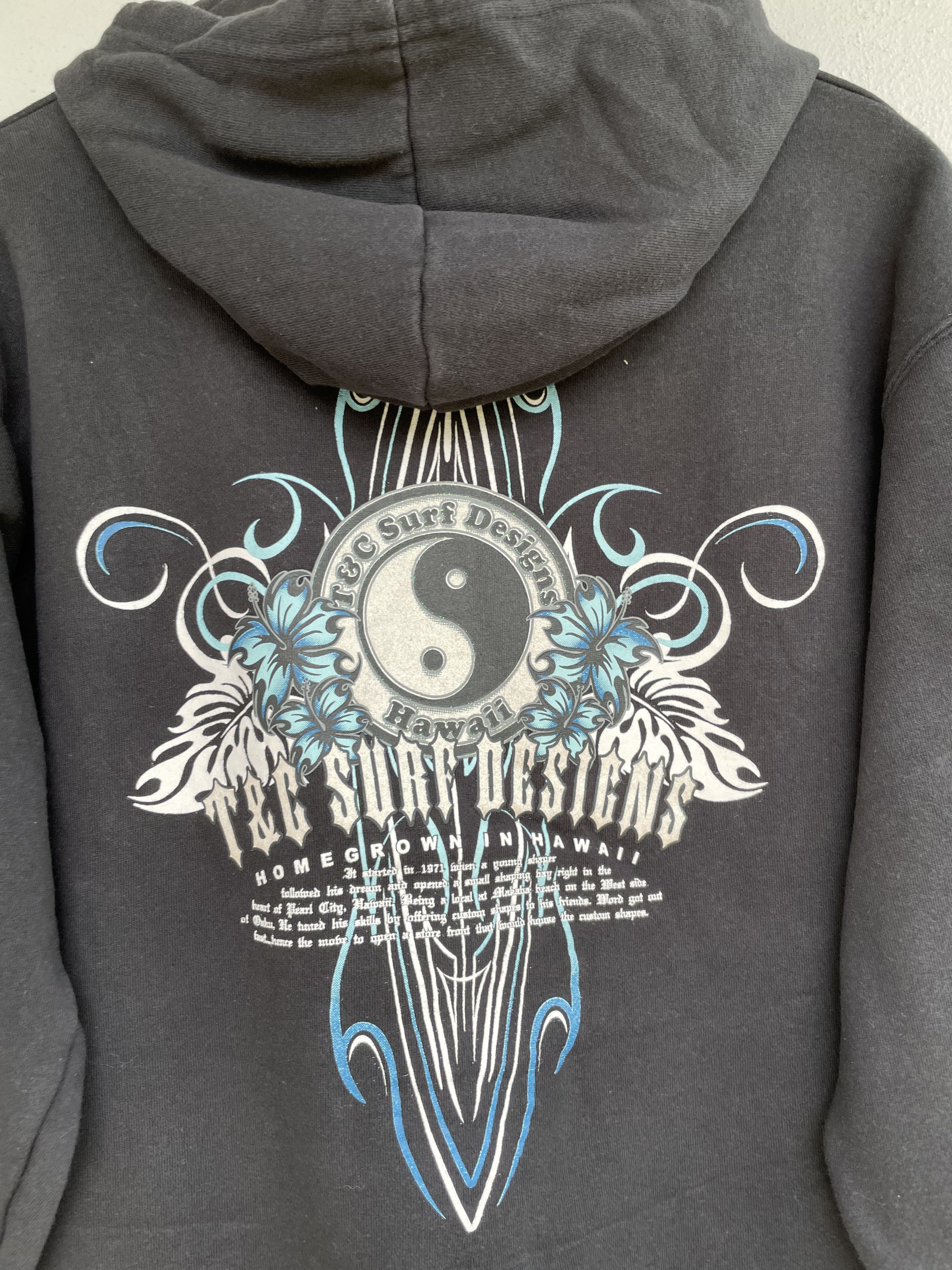 Japanese Brand Vintage T&C Surf Designs Big Logo Hoodie Boxy Size US M / EU 48-50 / 2 - 5 Thumbnail