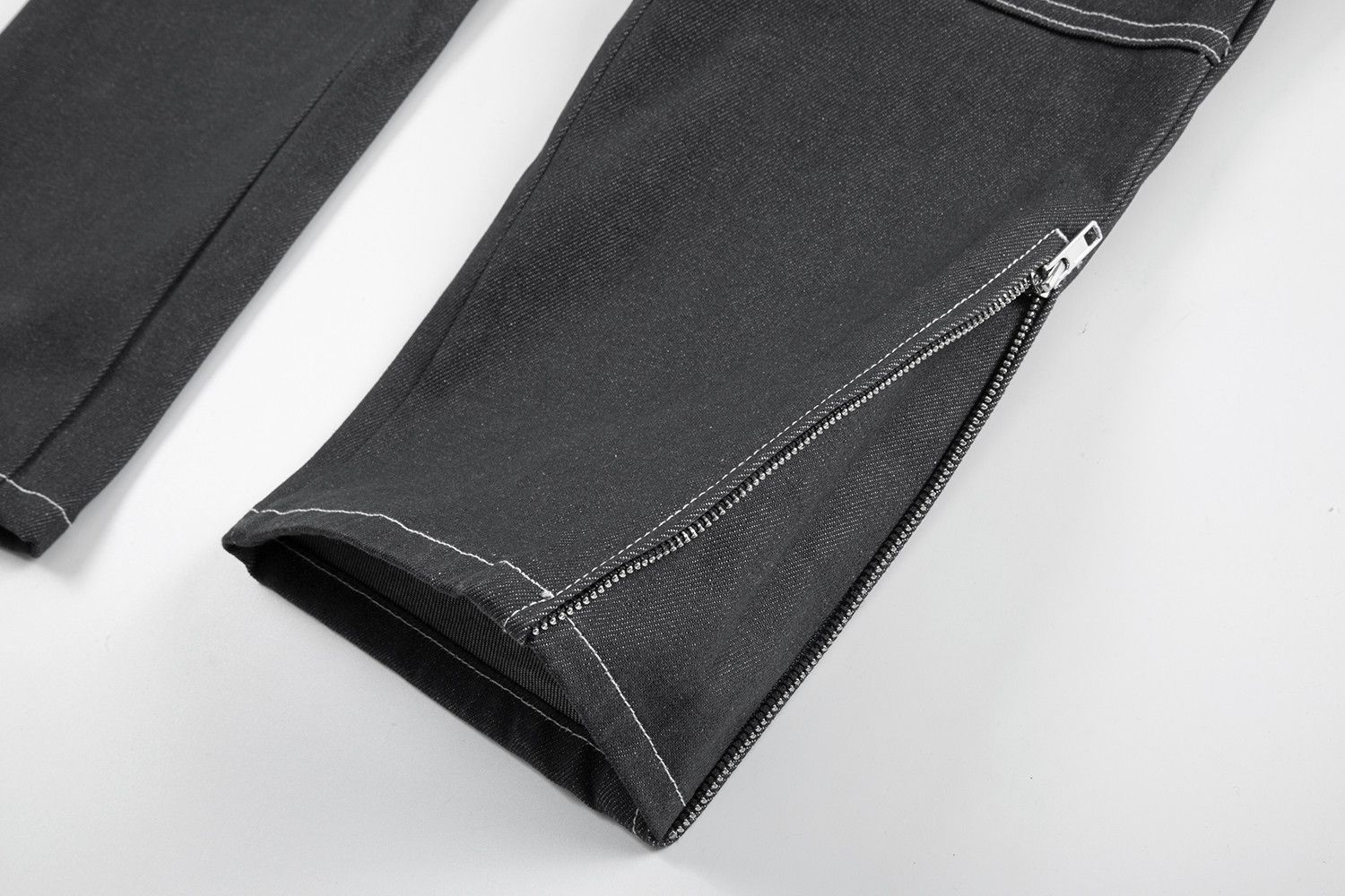 Japanese Brand × Jean × Vintage Retro Ankle Zipper Casual Logging Jeans Size US 33 - 10 Thumbnail
