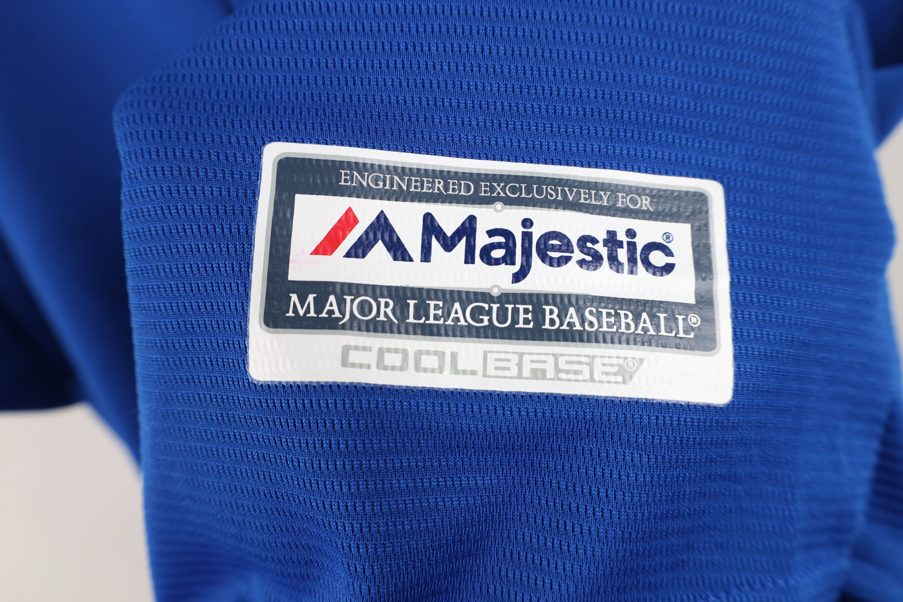 Majestic Majestic Base Chicago Cubs Baseball Jersey Blue Polyester Size US XL / EU 56 / 4 - 6 Thumbnail