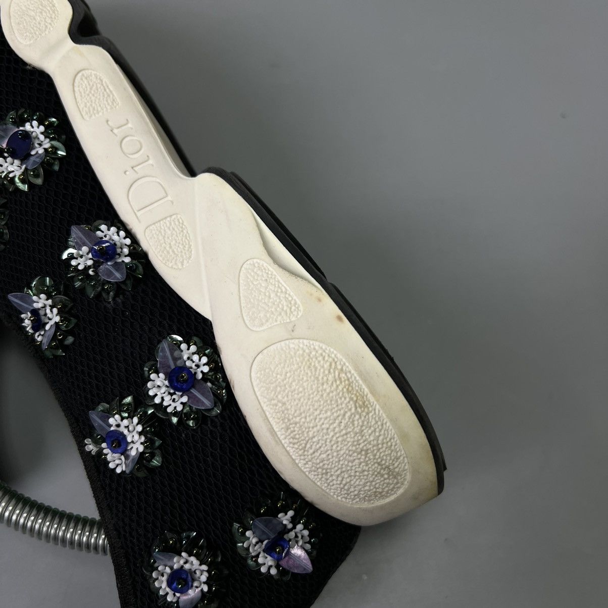Dior Dior Fusion Embellished Mesh Sneakers Black Rare size 38 Size US 8 / IT 38 - 7 Thumbnail
